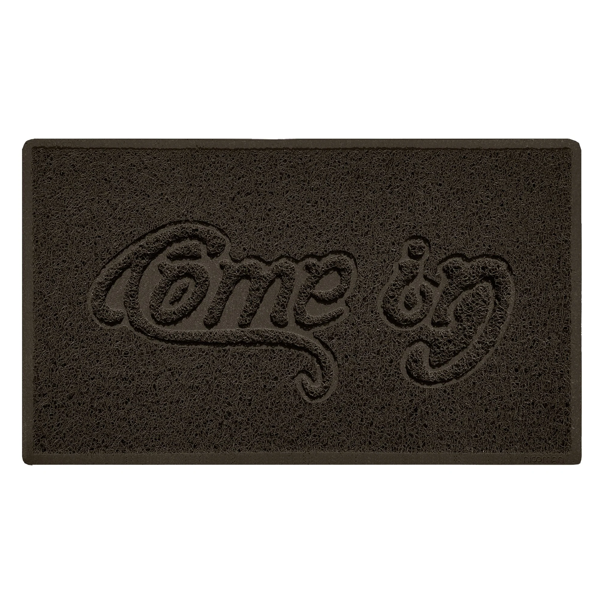 Embossed Spaghetti Outdoor Doormat - Brown - Image 27
