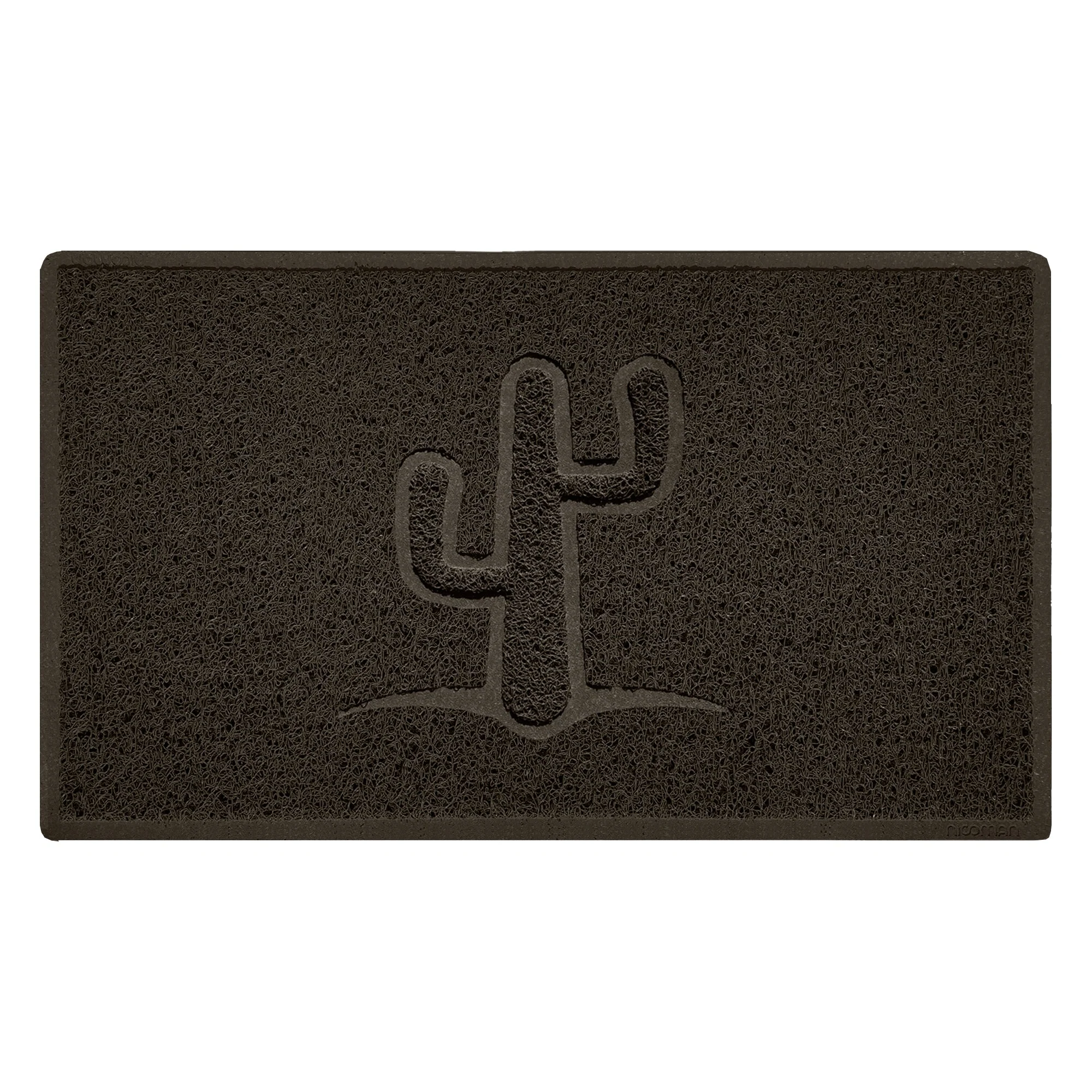 Embossed Spaghetti Outdoor Doormat - Brown - Image 28