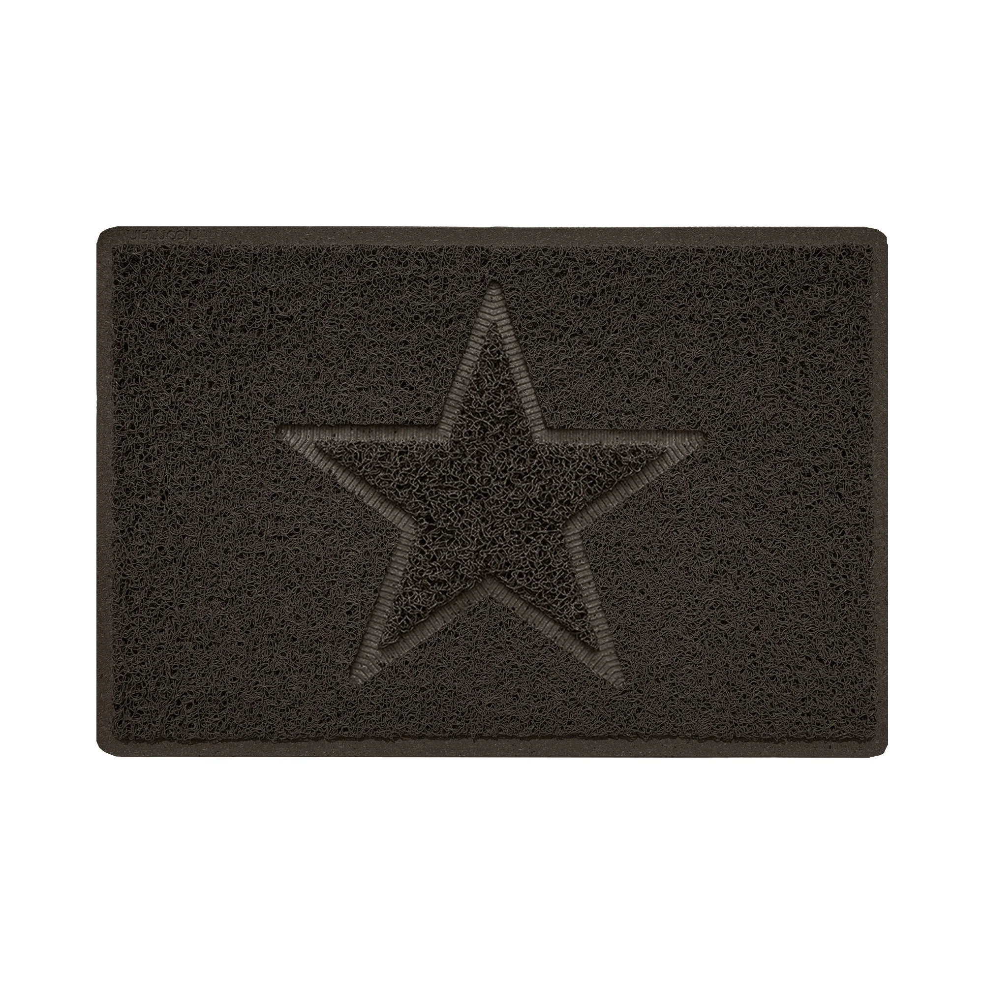 Embossed Spaghetti Outdoor Doormat - Brown - Image 3