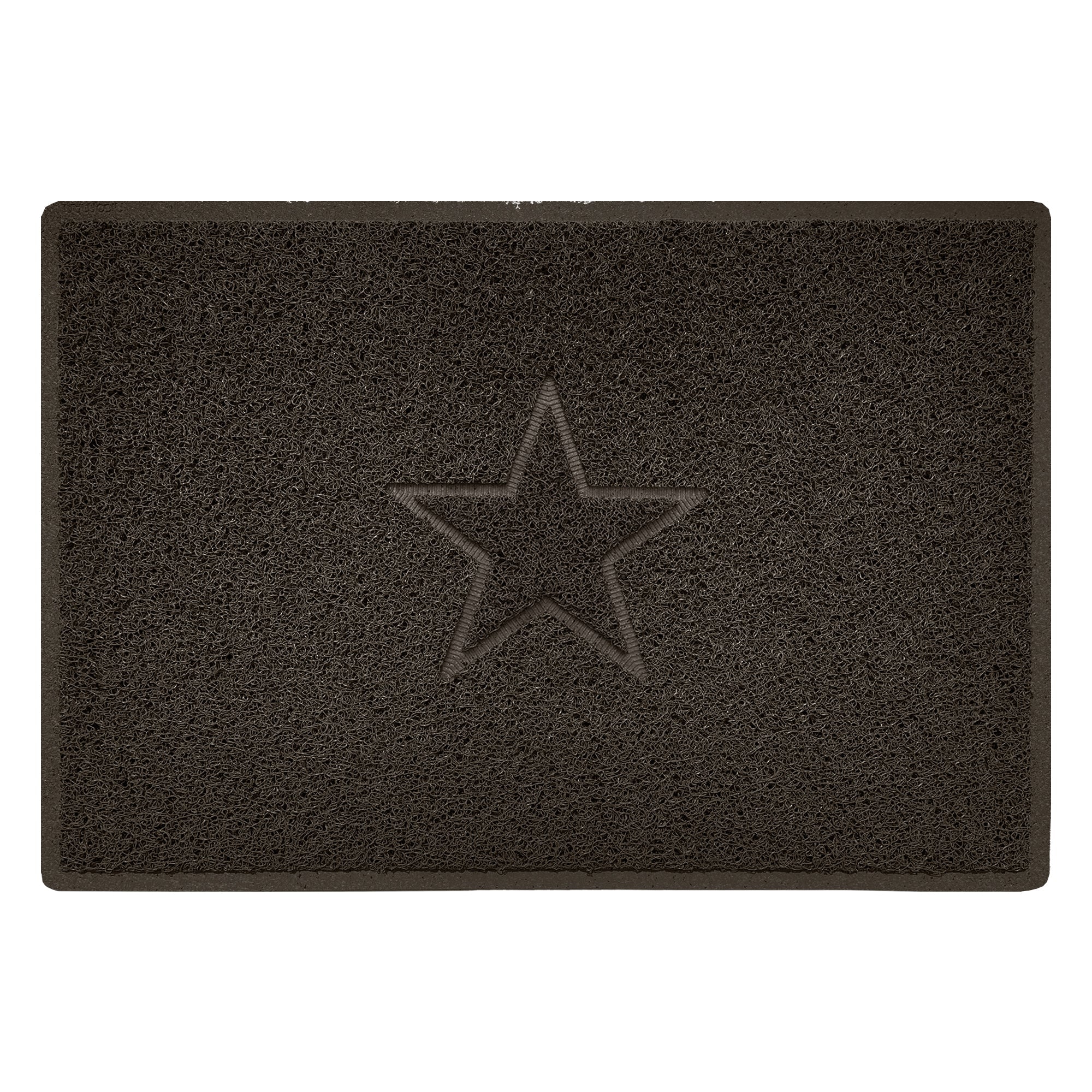 Embossed Spaghetti Outdoor Doormat - Brown - Image 32