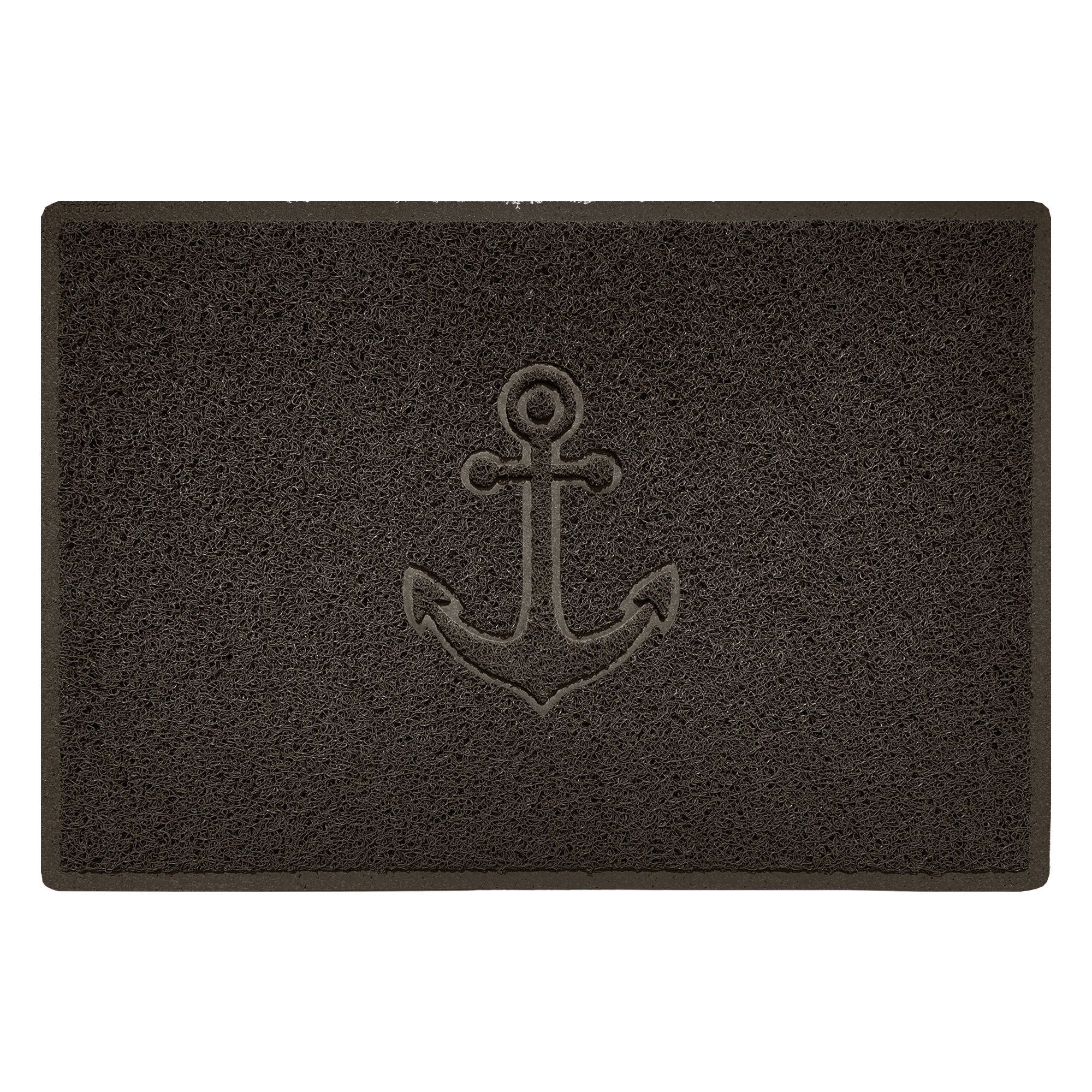 Embossed Spaghetti Outdoor Doormat - Brown - Image 36