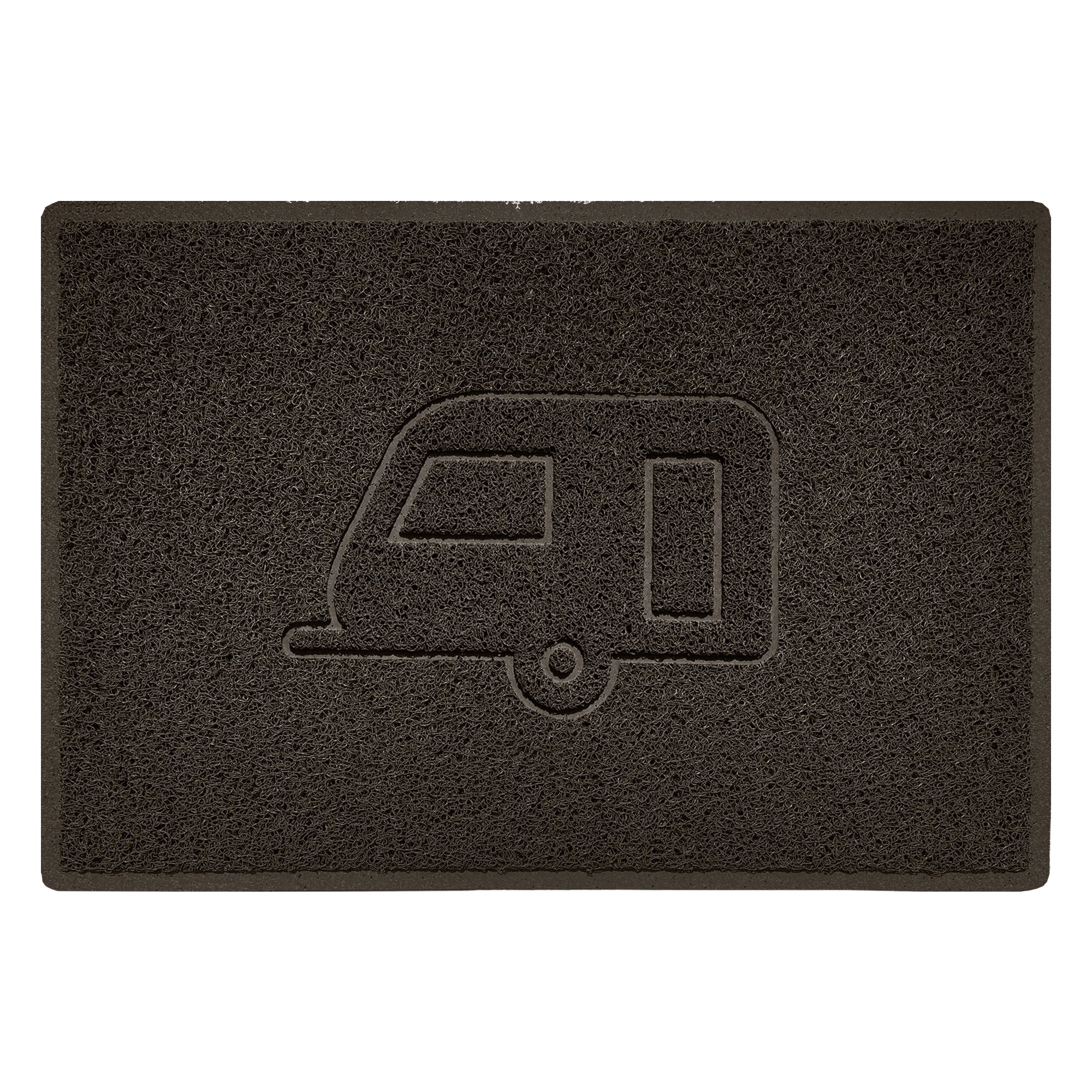 Embossed Spaghetti Outdoor Doormat - Brown - Image 37