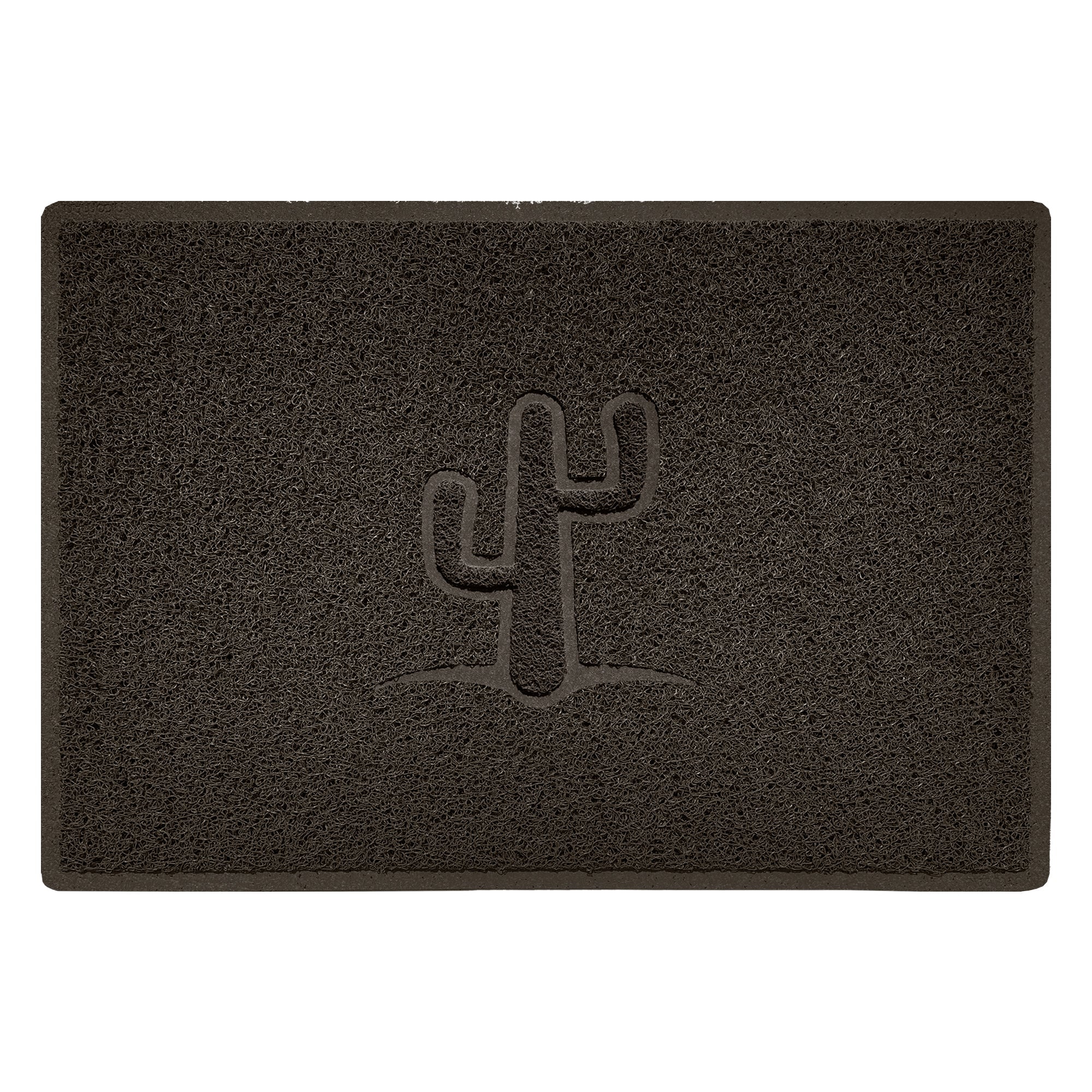 Embossed Spaghetti Outdoor Doormat - Brown - Image 42