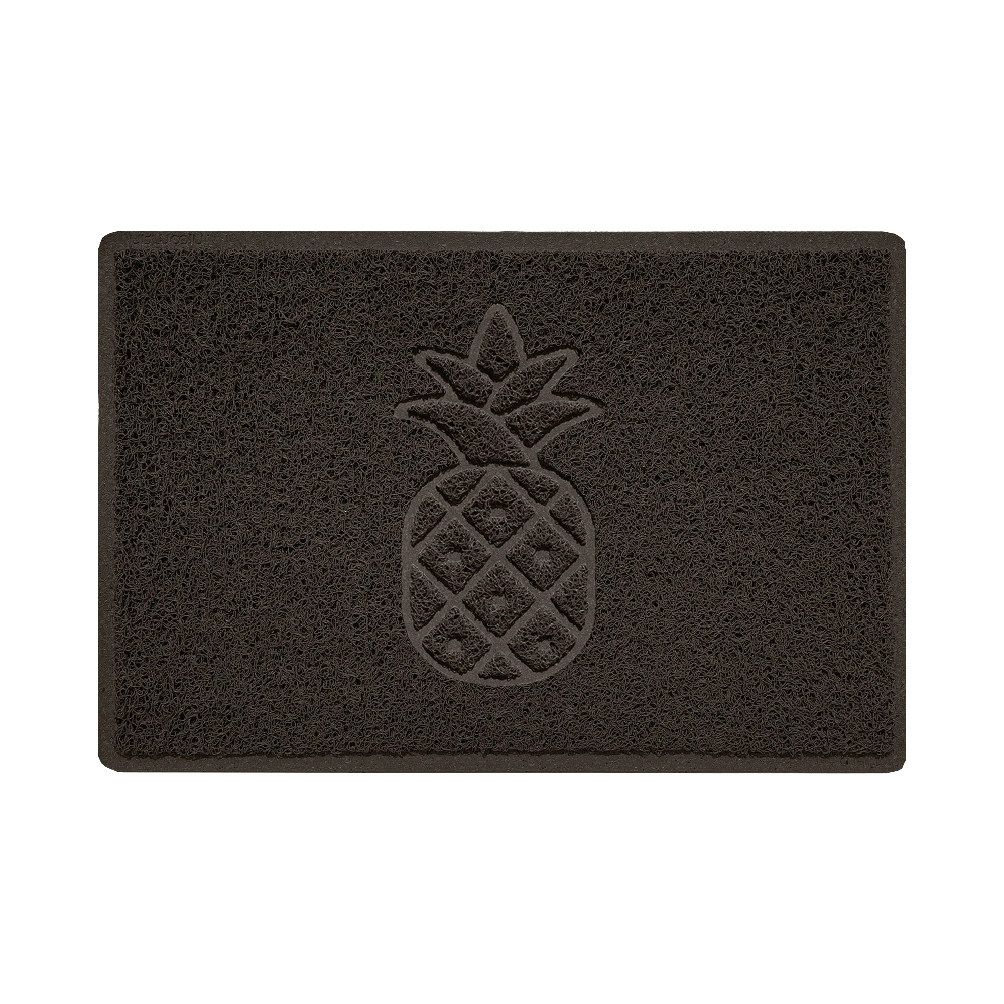 Embossed Spaghetti Outdoor Doormat - Brown - Image 6