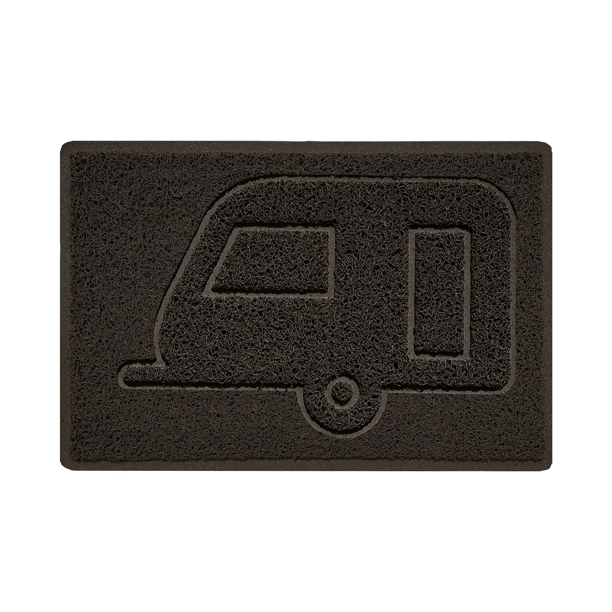 Embossed Spaghetti Outdoor Doormat - Brown - Image 8