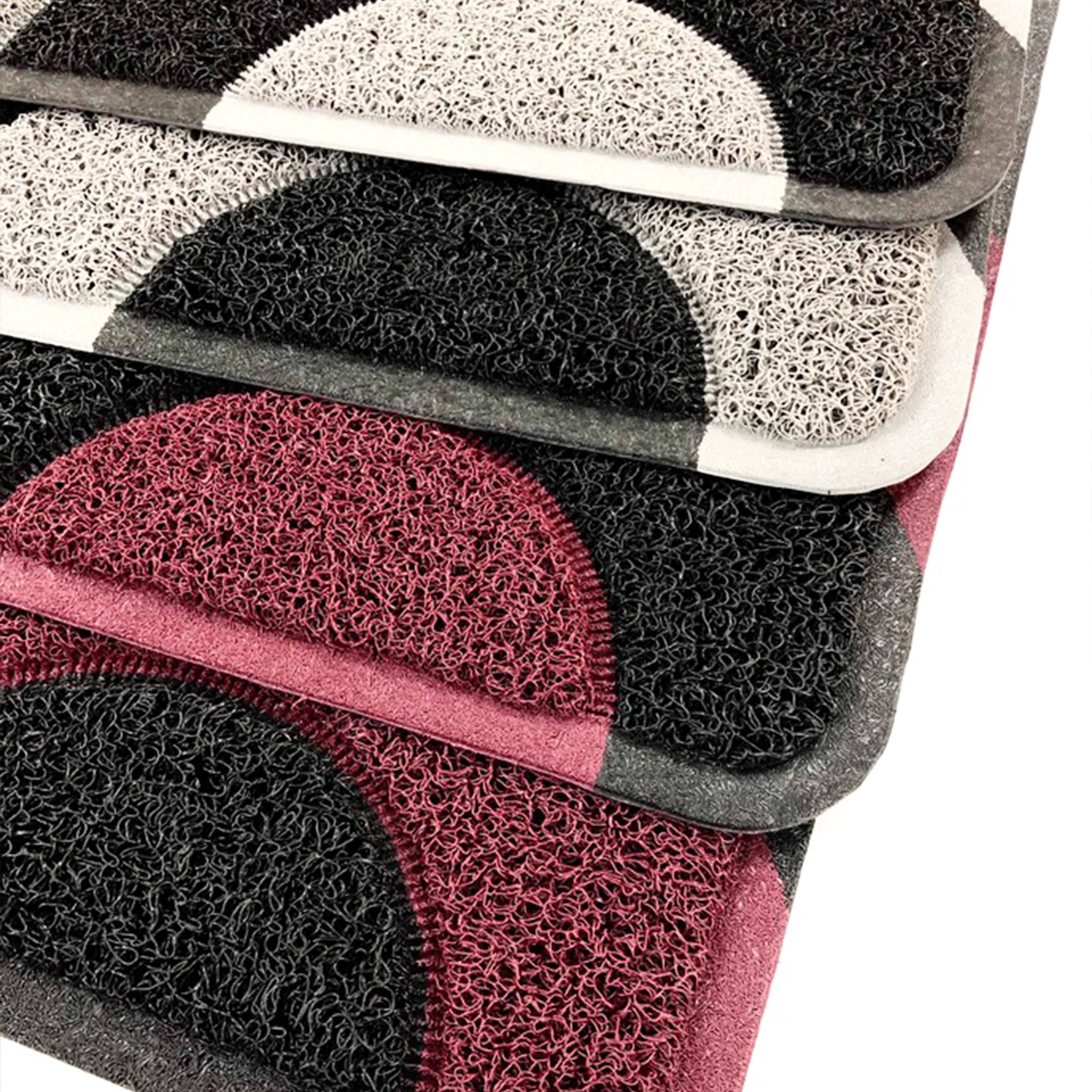 Geo Circle Spaghetti Doormat 90x60cm - Image 3