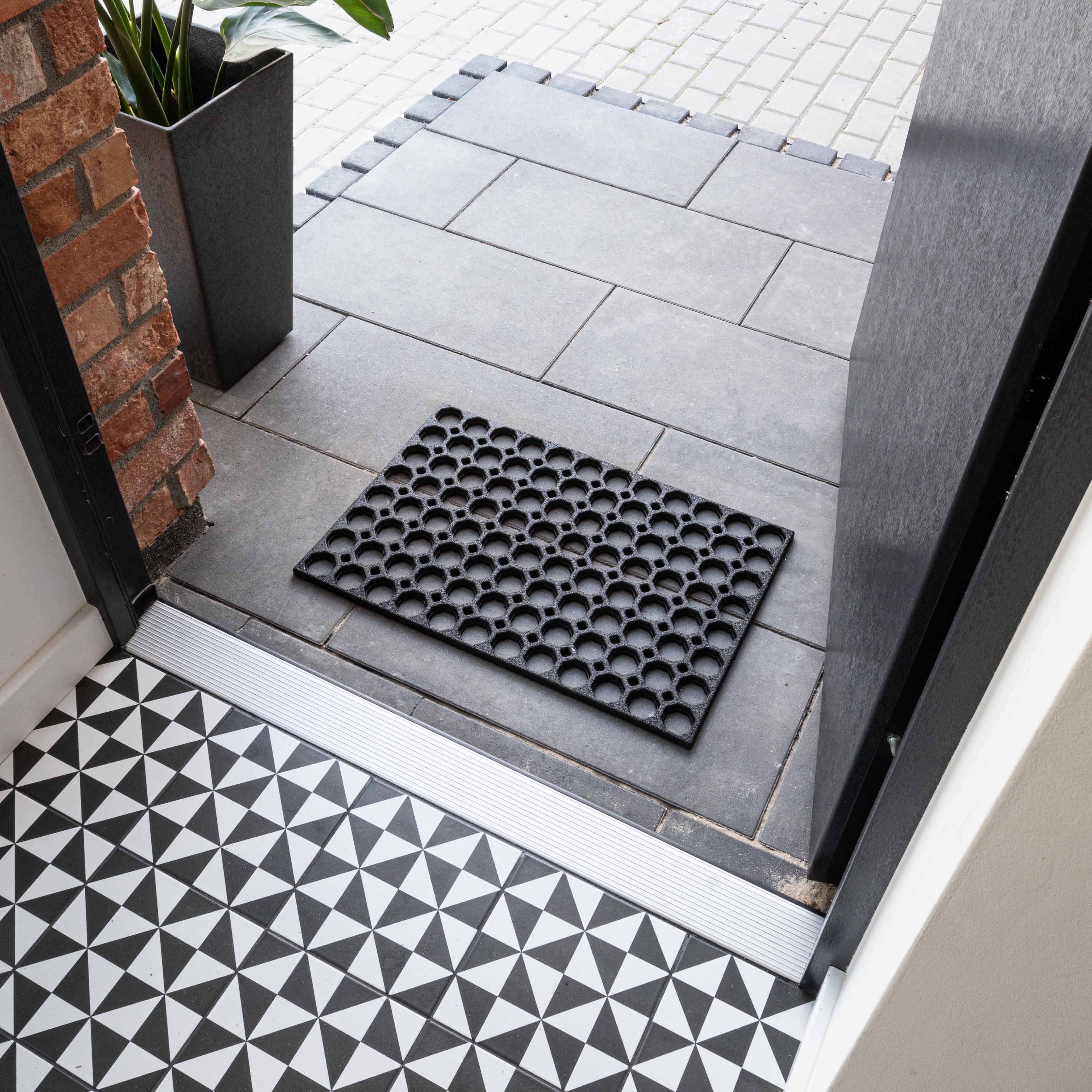 Heavy Duty Non Slip Rubber Ring Entrance Doormat - Image 11