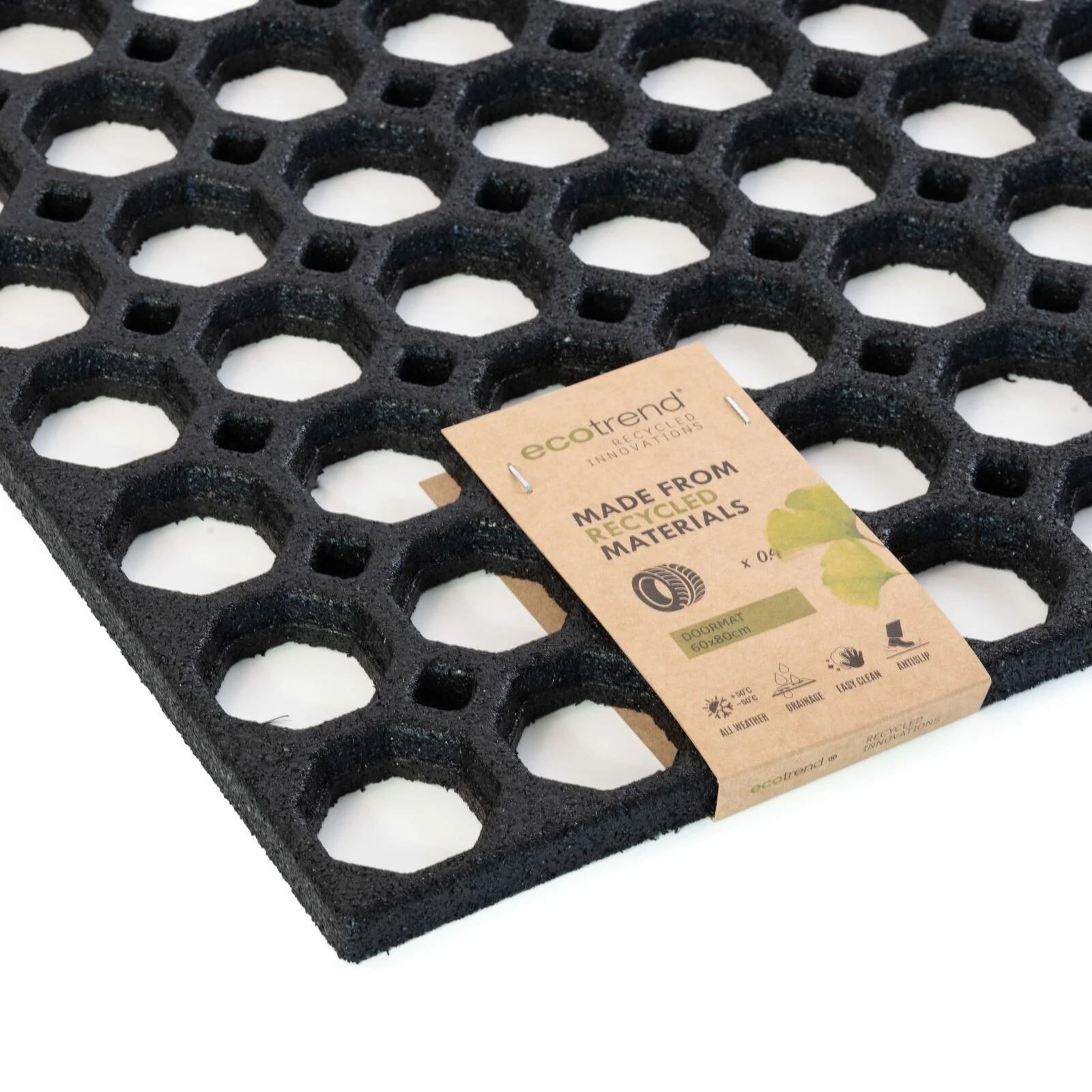 Heavy Duty Non Slip Rubber Ring Entrance Doormat - Image 9