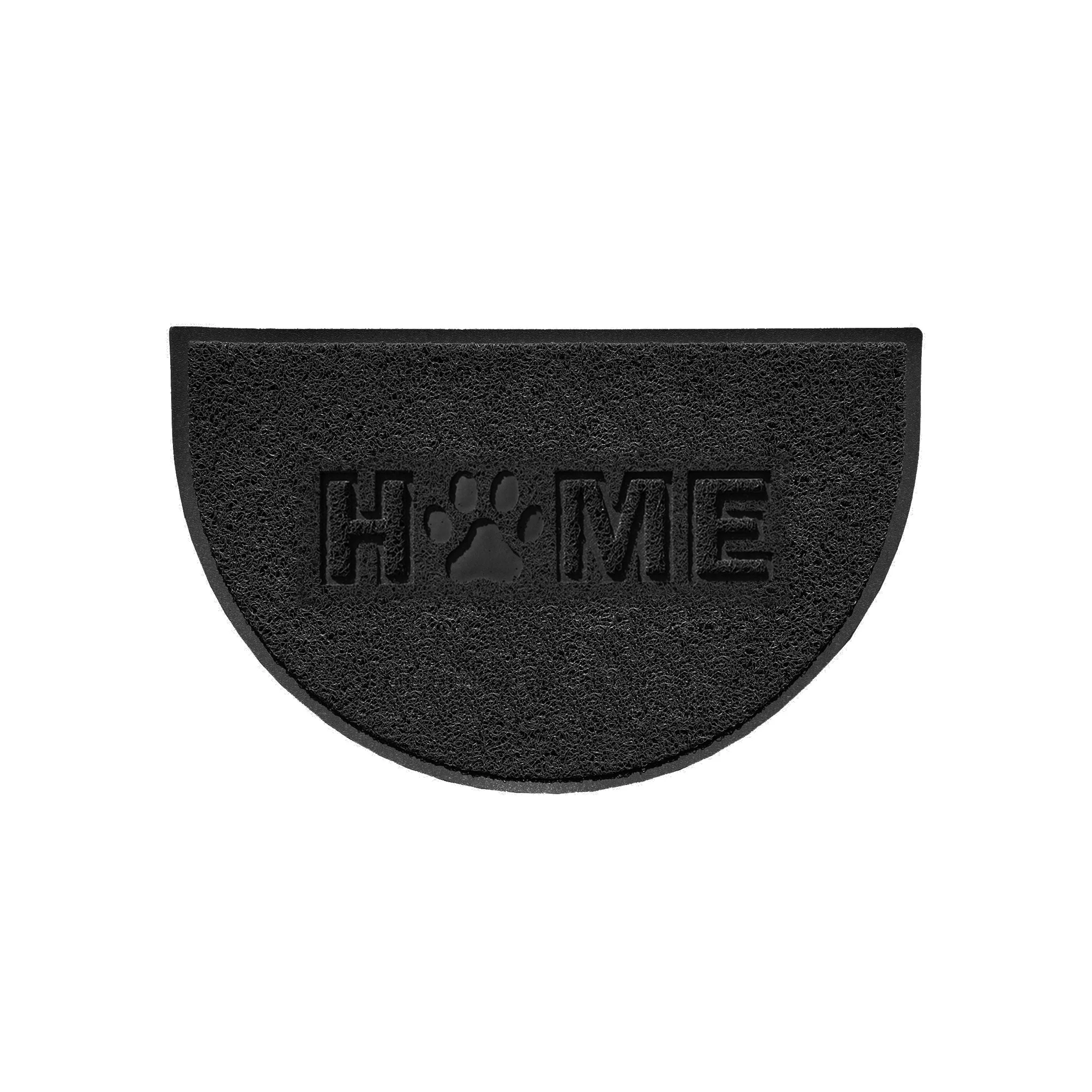 Home Paw Embossed Halfmoon Spaghetti Indoor/Outdoor Doormat - Image 2