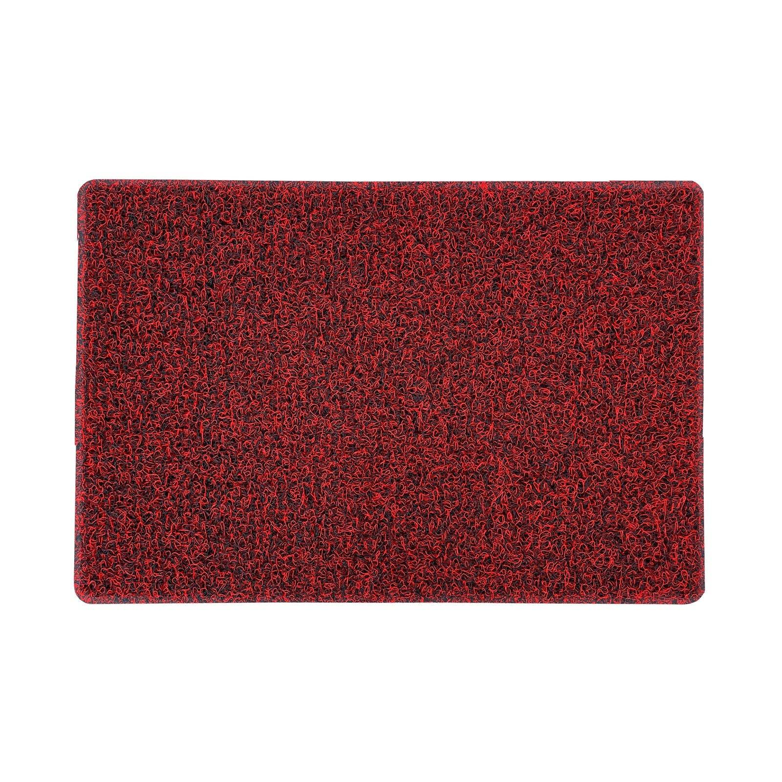 Indoor Spaghetti Door Mat - Red & Black - Image 2