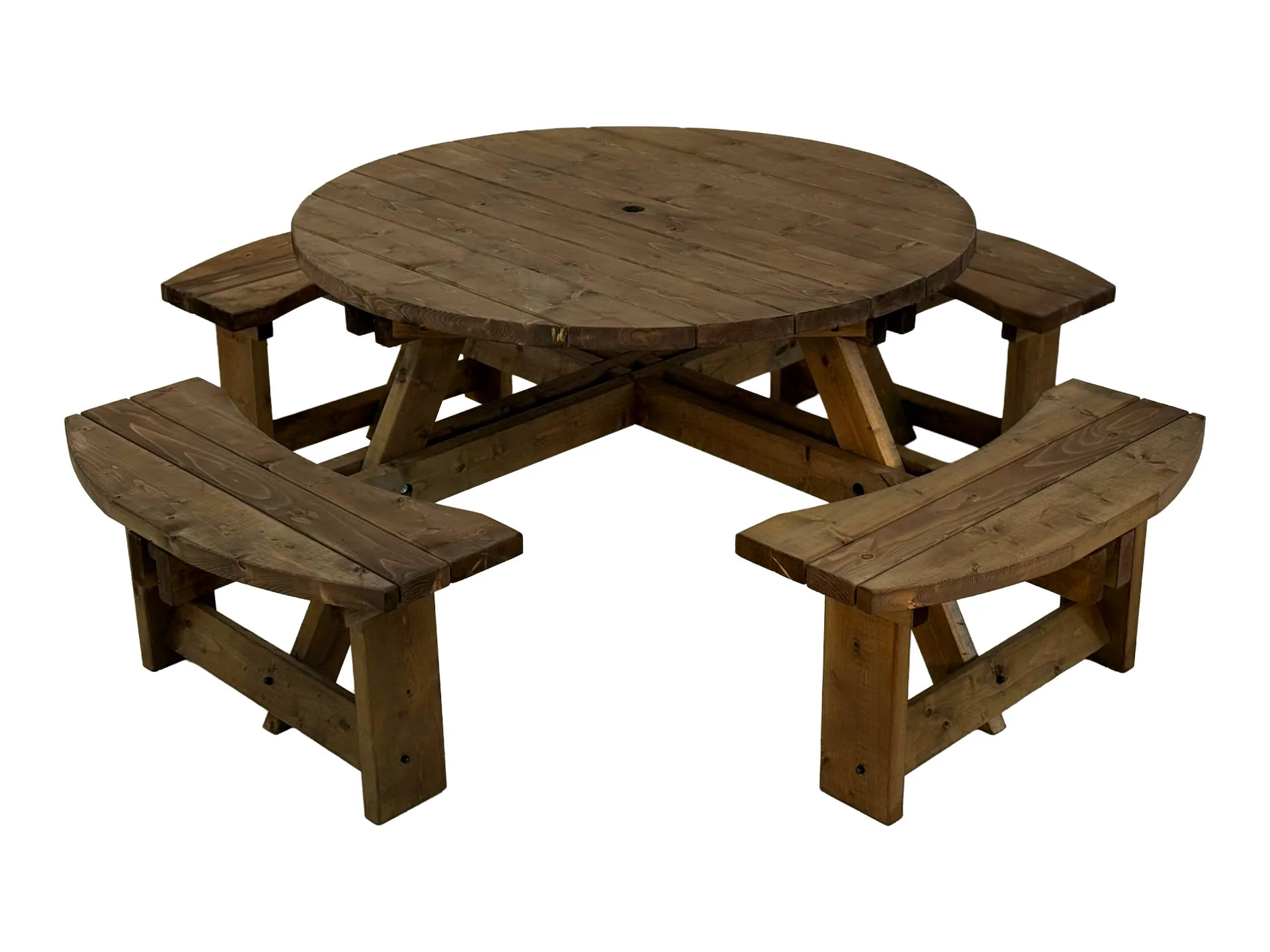 Meadow Round Picnic Table - Image 3