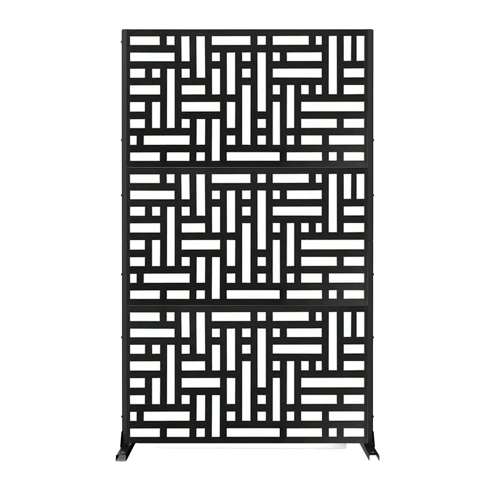 Metal Indoor/Outdoor Privacy Screen 90cm x 180cm - Maze - Image 10