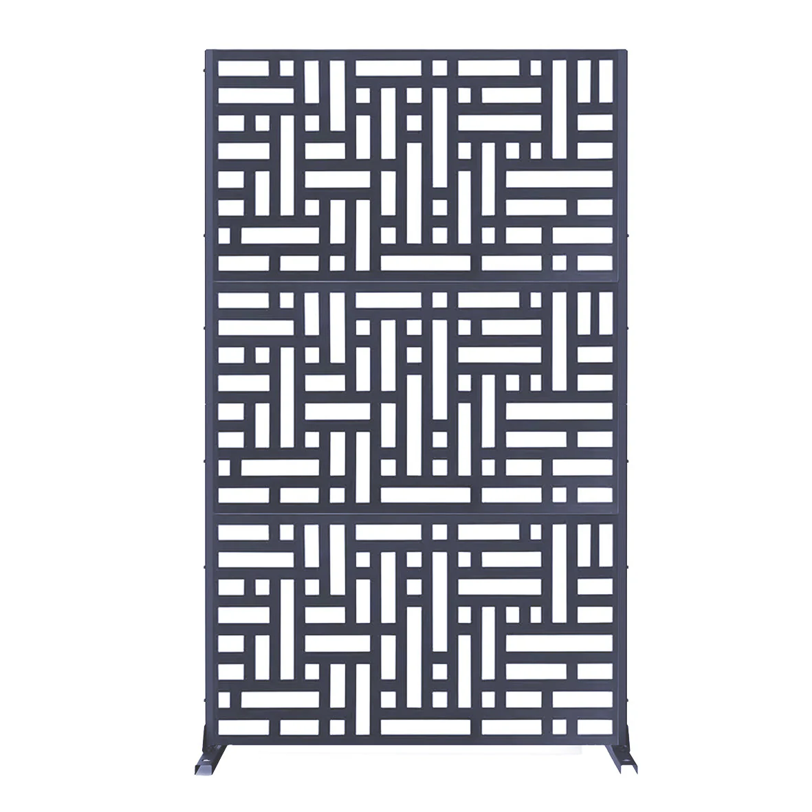 Metal Indoor/Outdoor Privacy Screen 90cm x 180cm - Maze - Image 12