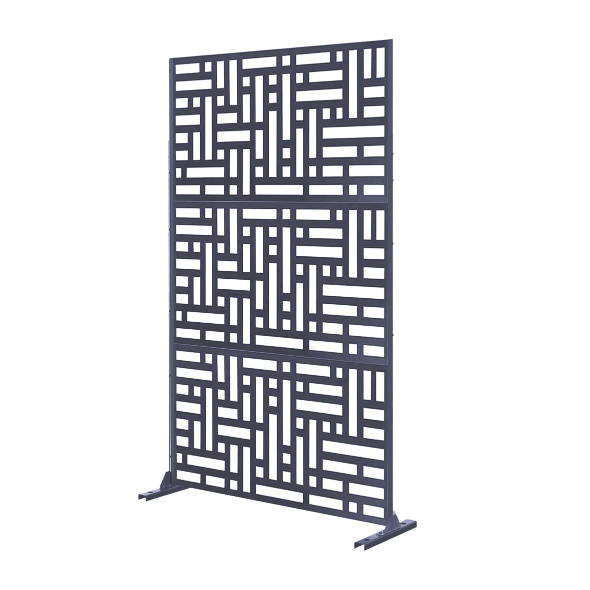Metal Indoor/Outdoor Privacy Screen 90cm x 180cm - Maze - Image 15