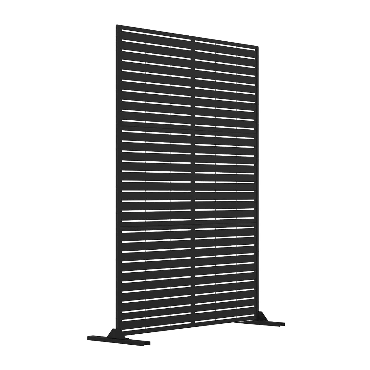 Metal Indoor/Outdoor Privacy Screen 90cm x 180cm - Slats - Image 3