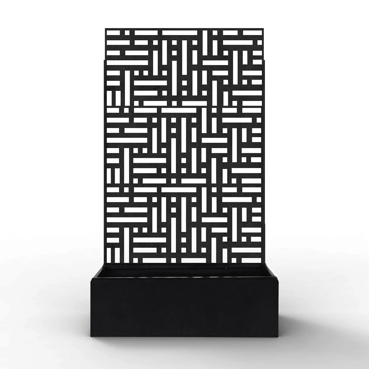 Metal Indoor/Outdoor Privacy Screen with Plant Pot - 90cm x 180cm - Image 10