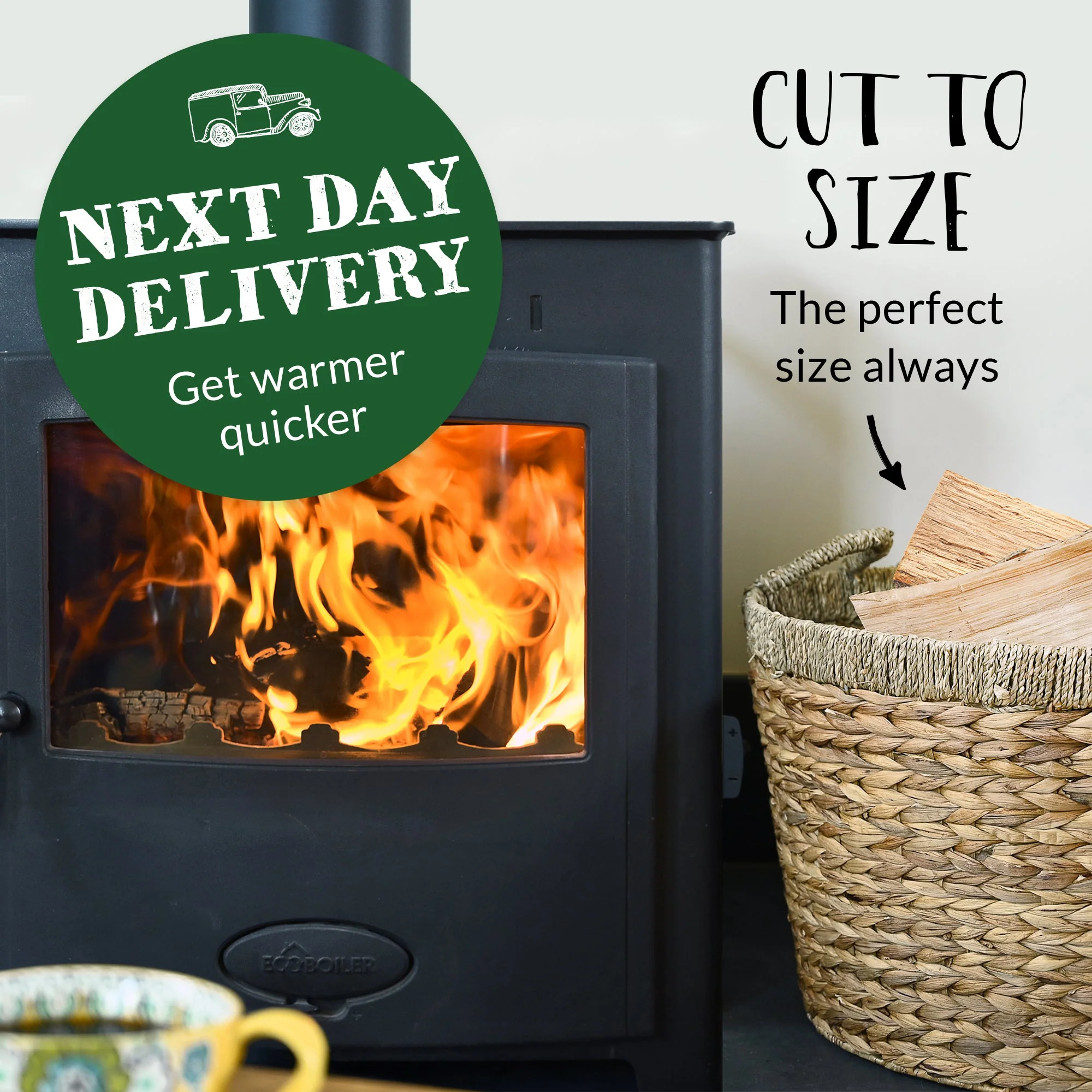 Mixed Kiln Dried Hardwood Logs - Image 4
