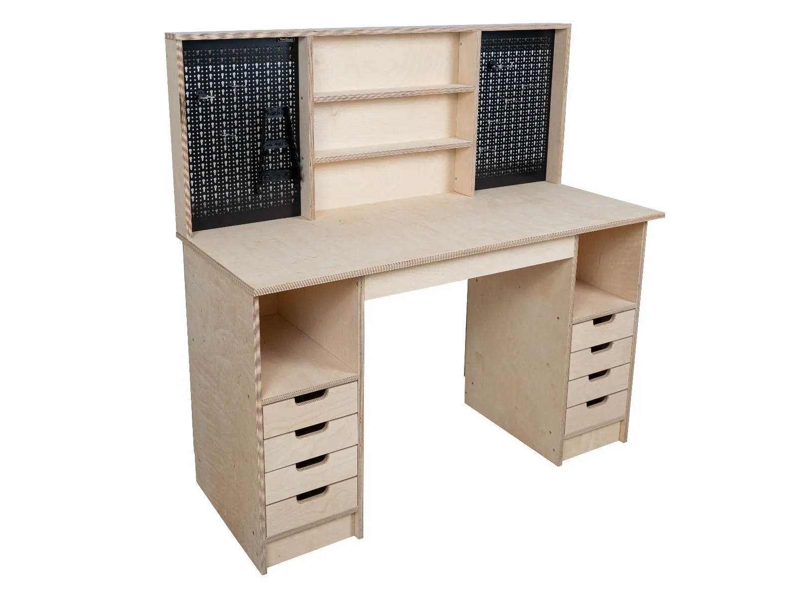 Multi-purpose wooden workbench, storage cabinet Olympus-2 - Image 14