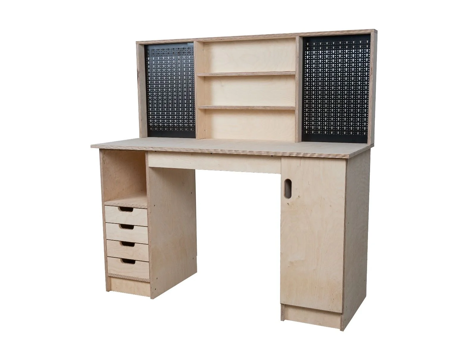 Multi-purpose wooden workbench, storage cabinet Olympus-7 - Image 14