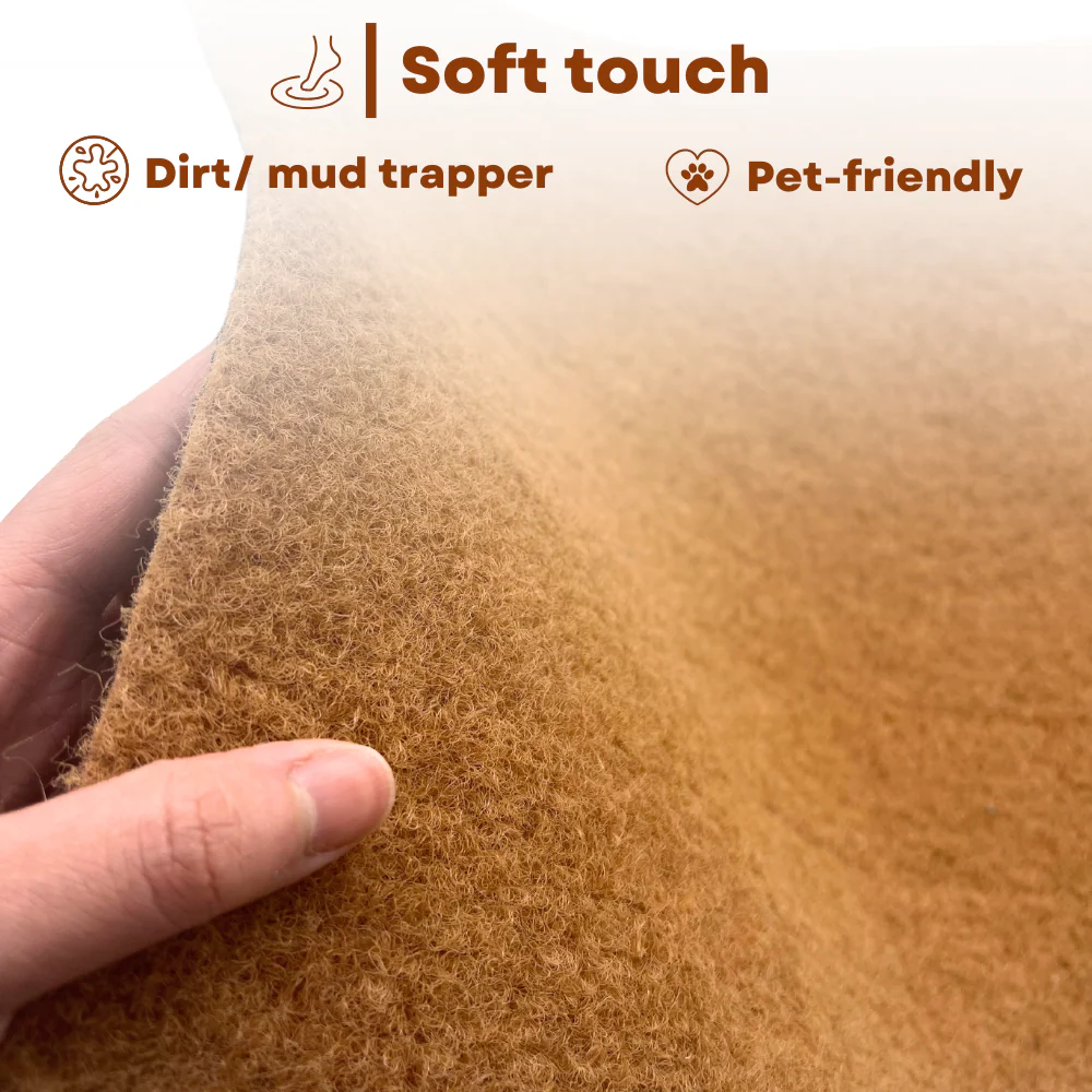 Non-Shed Synthetic Coir Large Rugs - Image 3