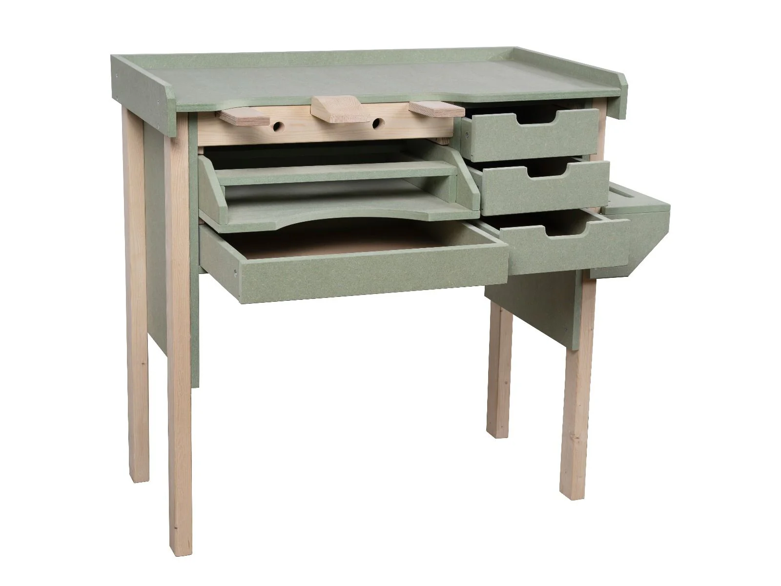 OpiFEX moisture resistant MDF top craftsman/jewellers workbench - Image 3