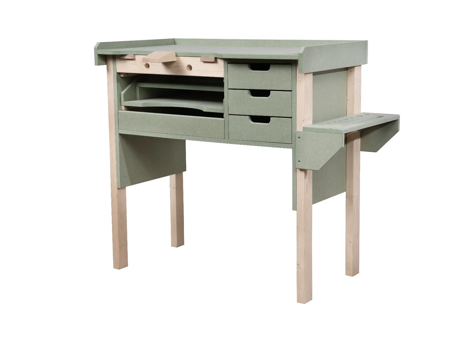 OpiFEX moisture resistant MDF top craftsman/jewellers workbench - Image 5