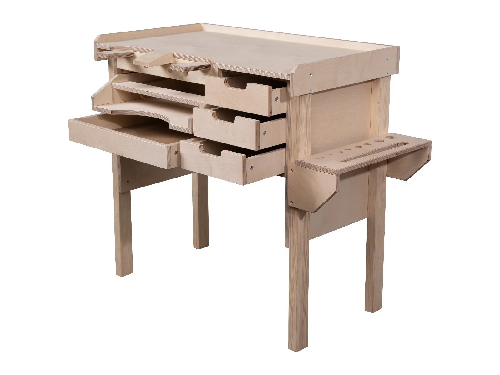 OpiFEX plywood top craftsman/jewellers workbench - Image 7