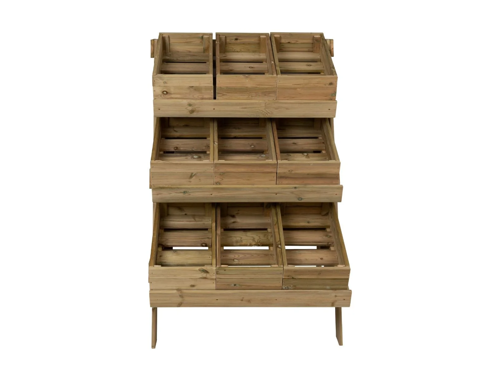 Retail Display Stands With Wooden Boxes - Image 12