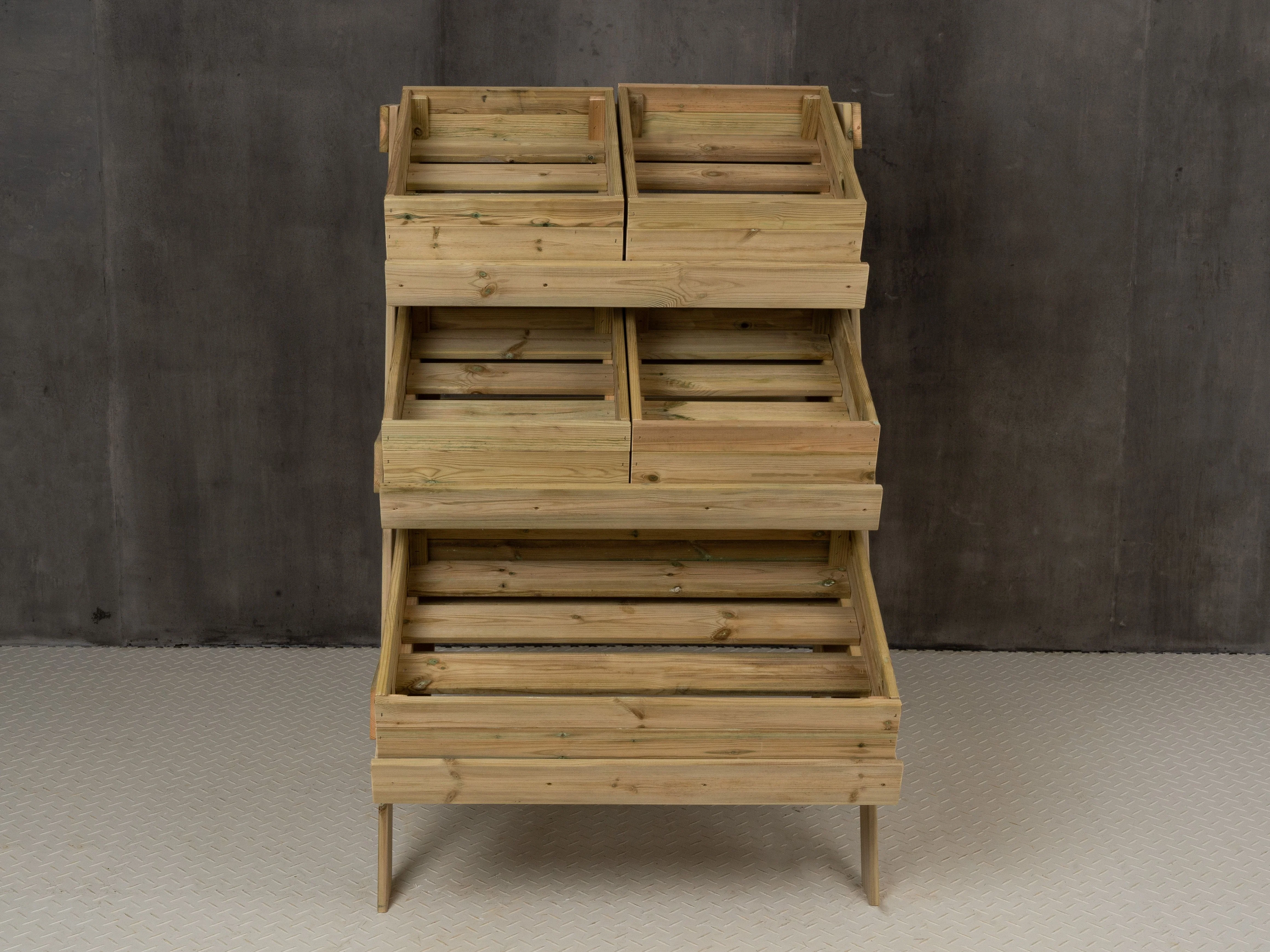Retail Display Stands With Wooden Boxes - Image 20