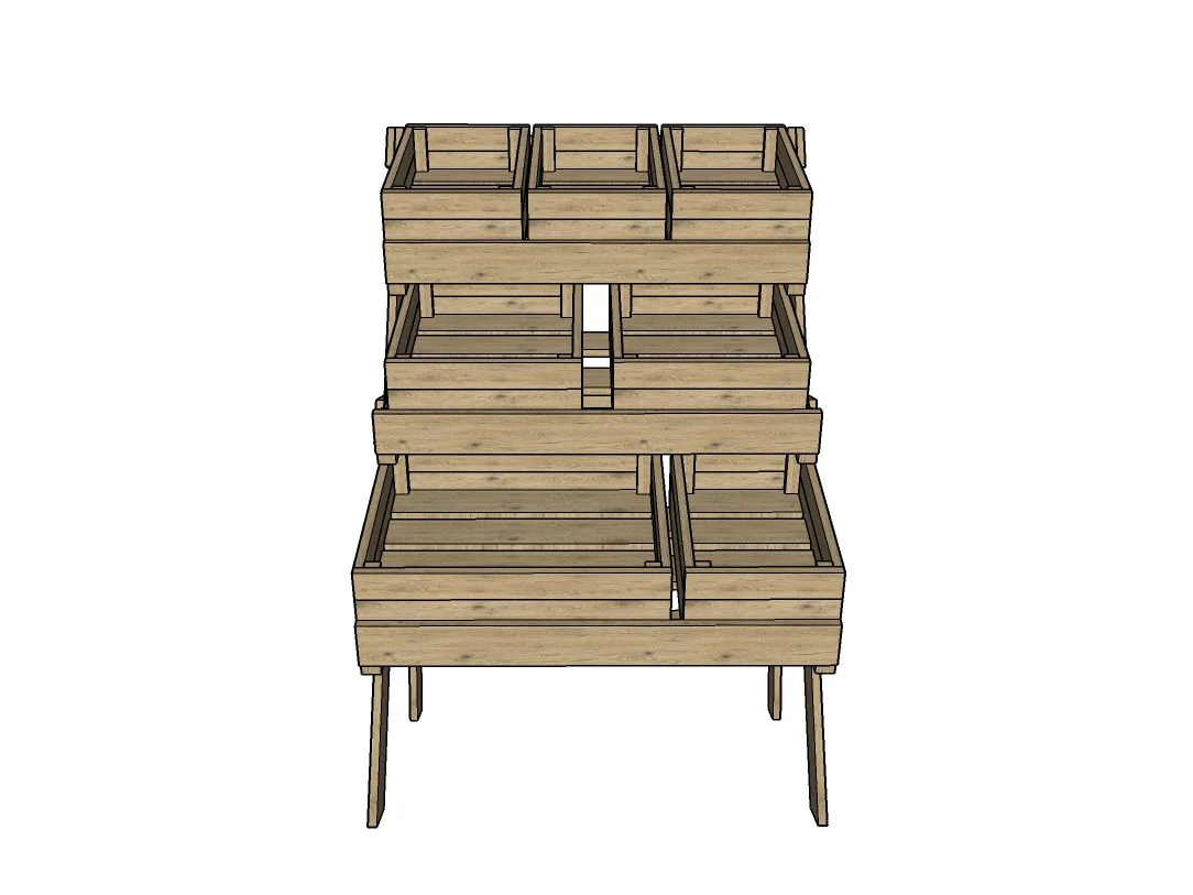 Retail Display Stands With Wooden Boxes - Image 32