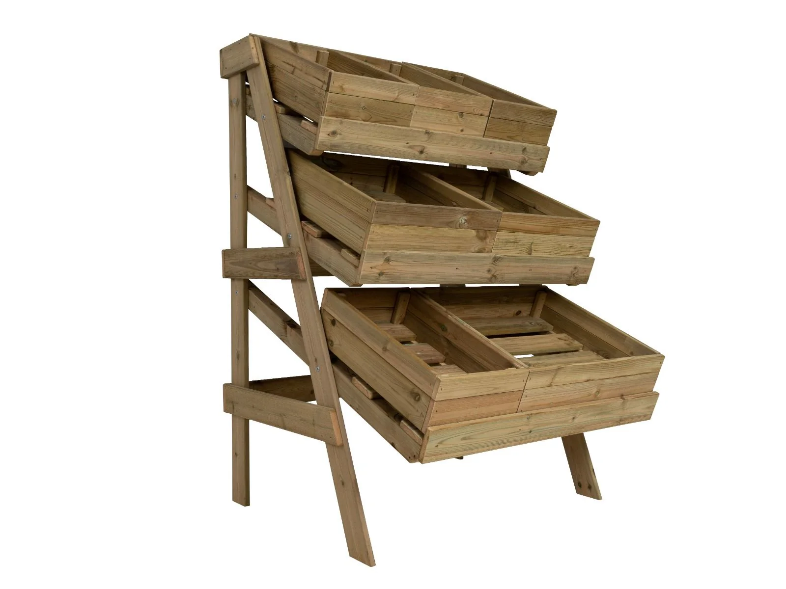 Retail Display Stands With Wooden Boxes - Image 7