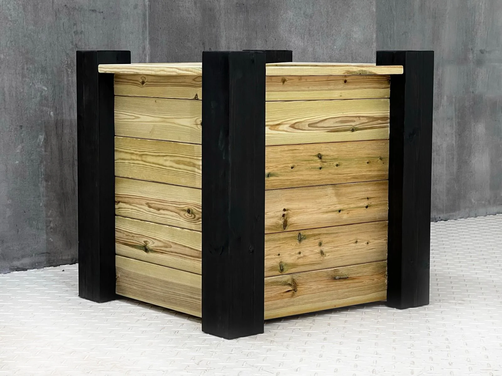 RusticRidge Wooden Planter - Image 2