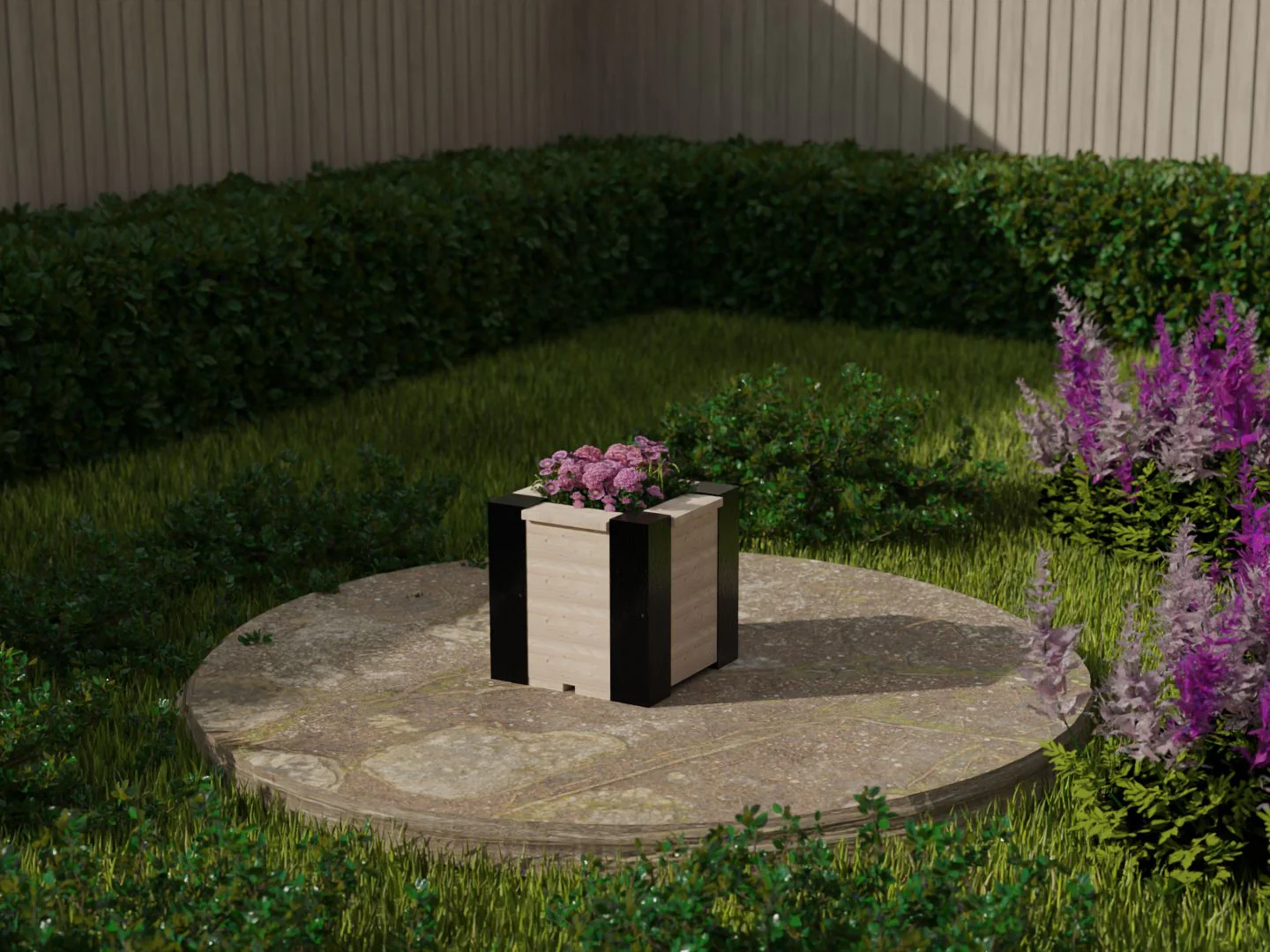 RusticRidge Wooden Planter - Image 20