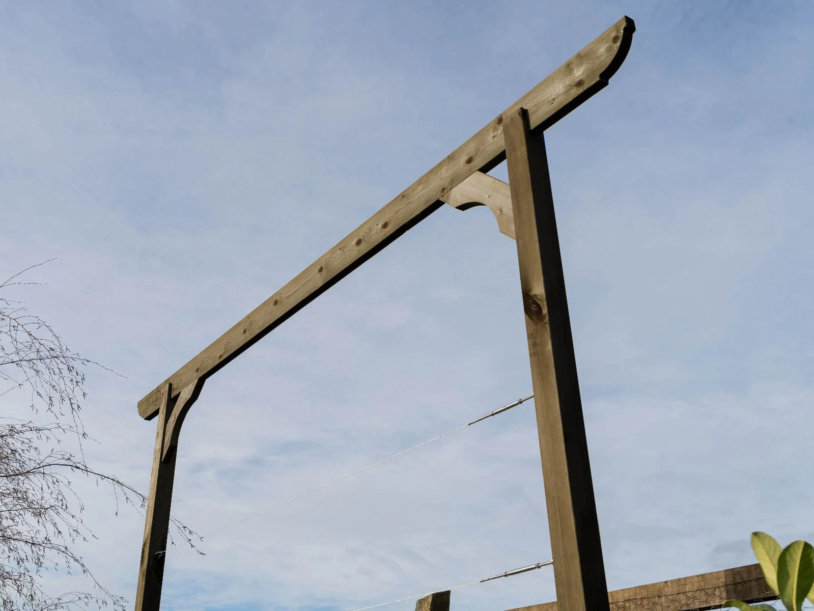 Screen Pergola, Plant Climbing Arbour - Corbel Sculpted Brace - Image 4