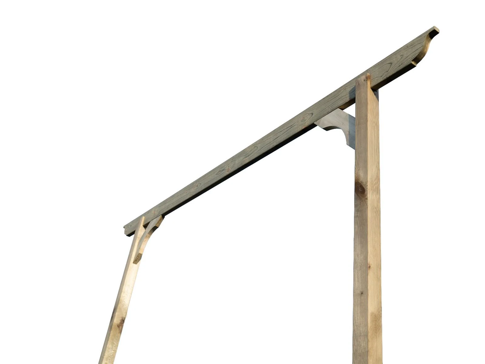 Screen Pergola, Plant Climbing Arbour - Longhorn Sculpted Brace - Image 5