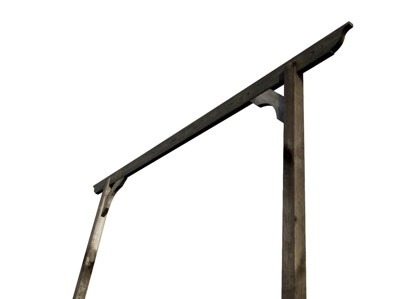 Screen Pergola, Plant Climbing Arbour - Longhorn Sculpted Brace - Image 7