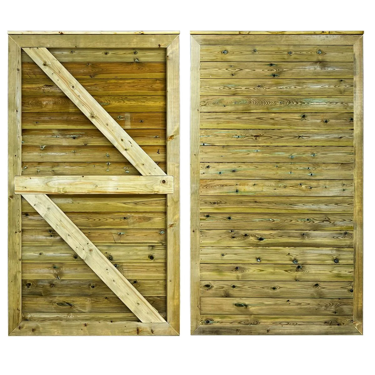 Side Gate - Premium Horizontal Tongue And Groove - 120cm Height - Image 2