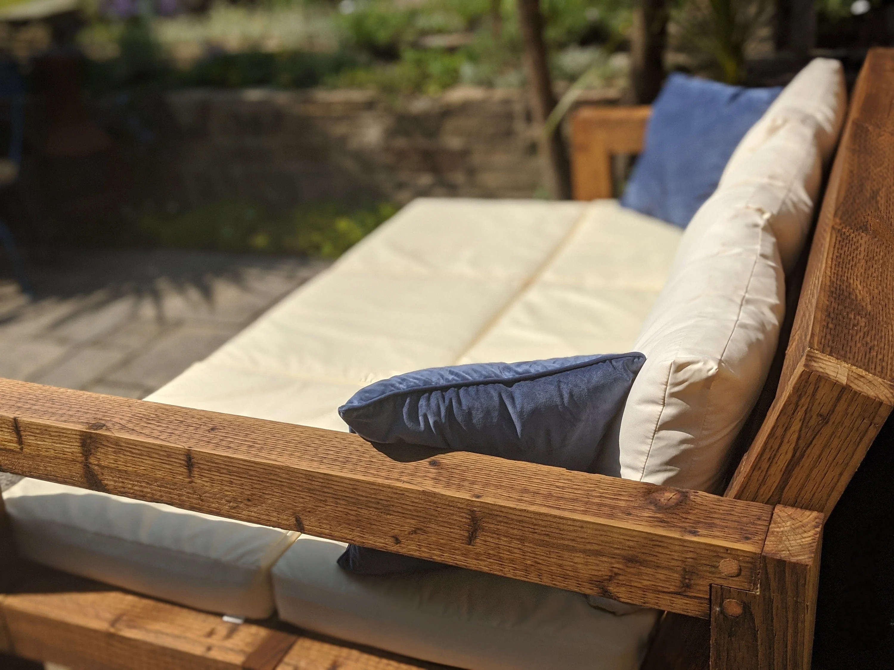 Solid Wood Garden Daybed - Image 4