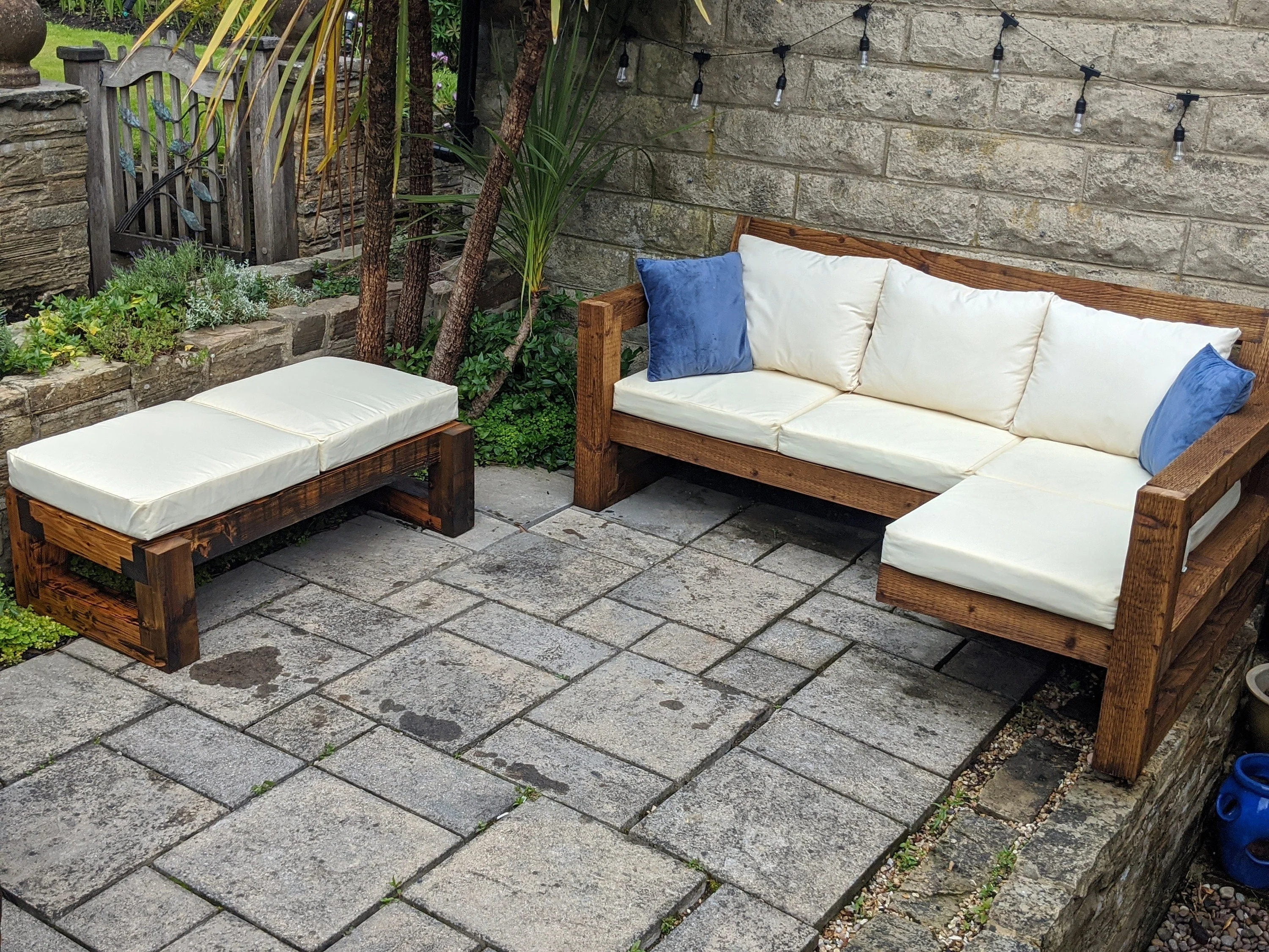 Solid Wood Garden Daybed - Image 7