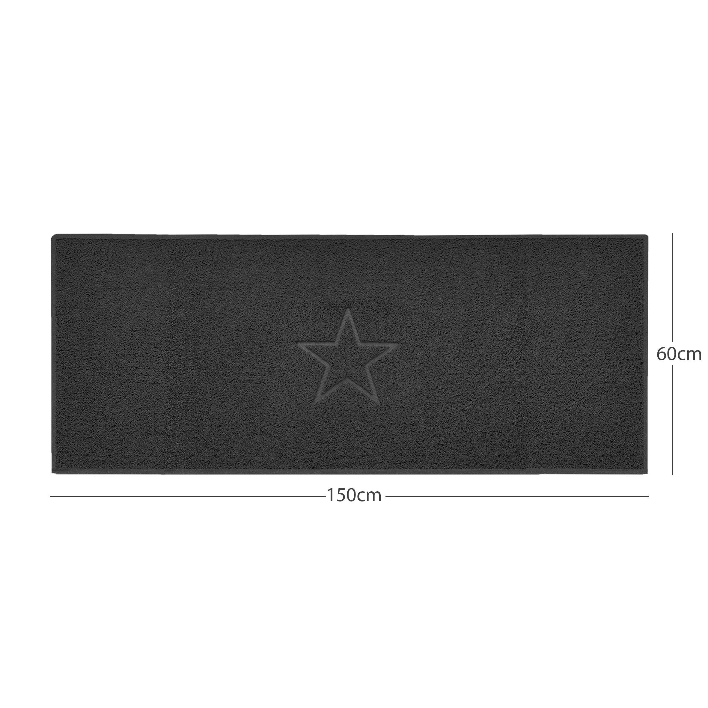 "Star" Embossed Loofah Textured Spaghetti Doormat - Image 13
