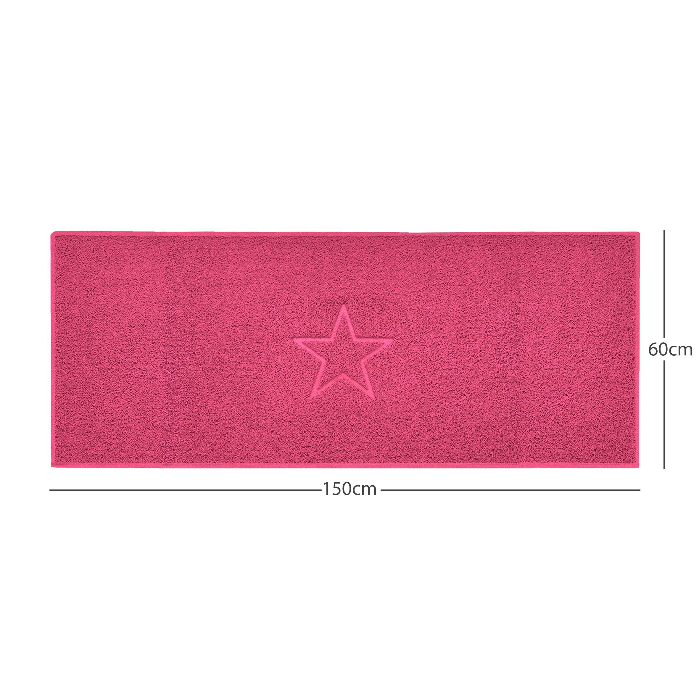 "Star" Embossed Loofah Textured Spaghetti Doormat - Image 17