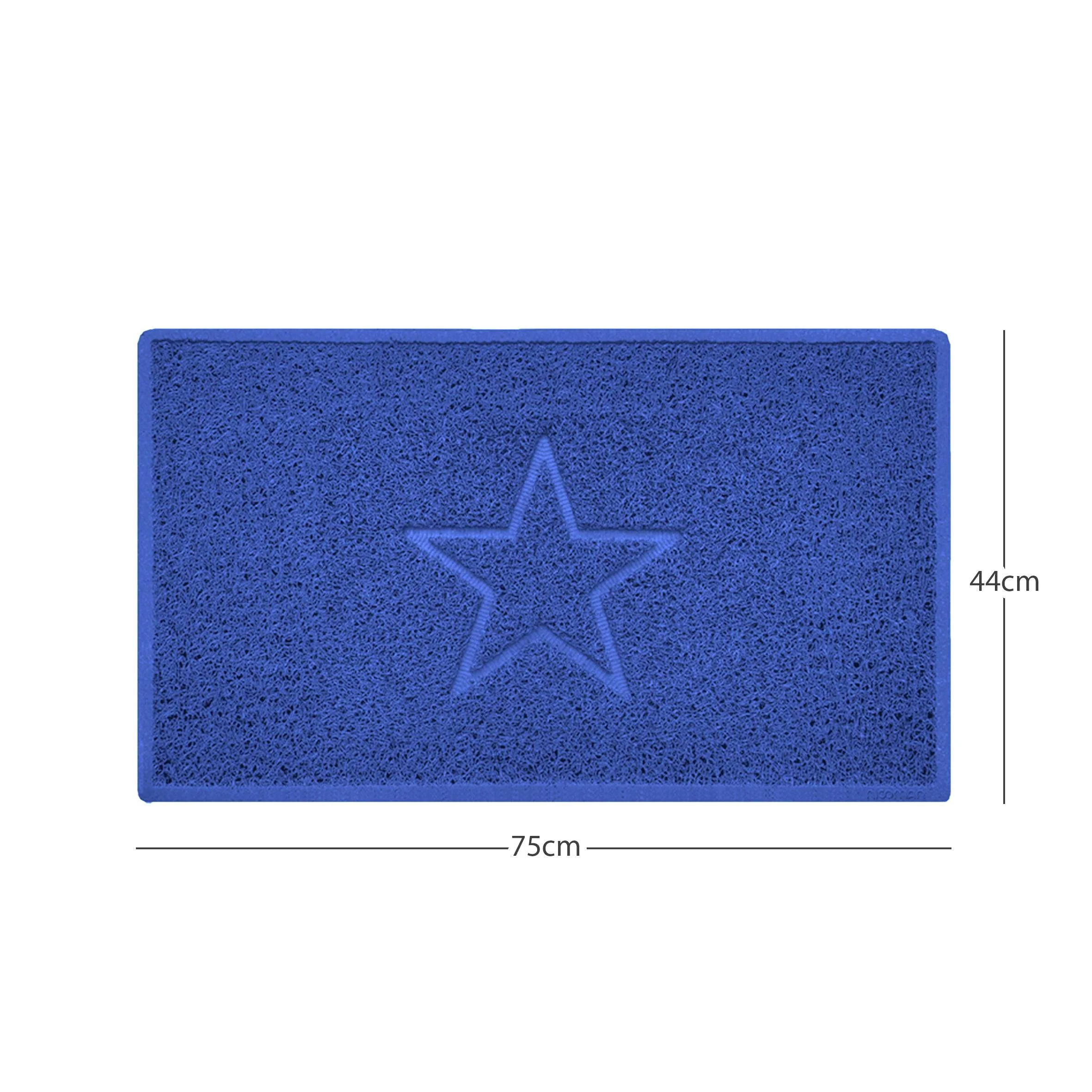 "Star" Embossed Loofah Textured Spaghetti Doormat - Image 19