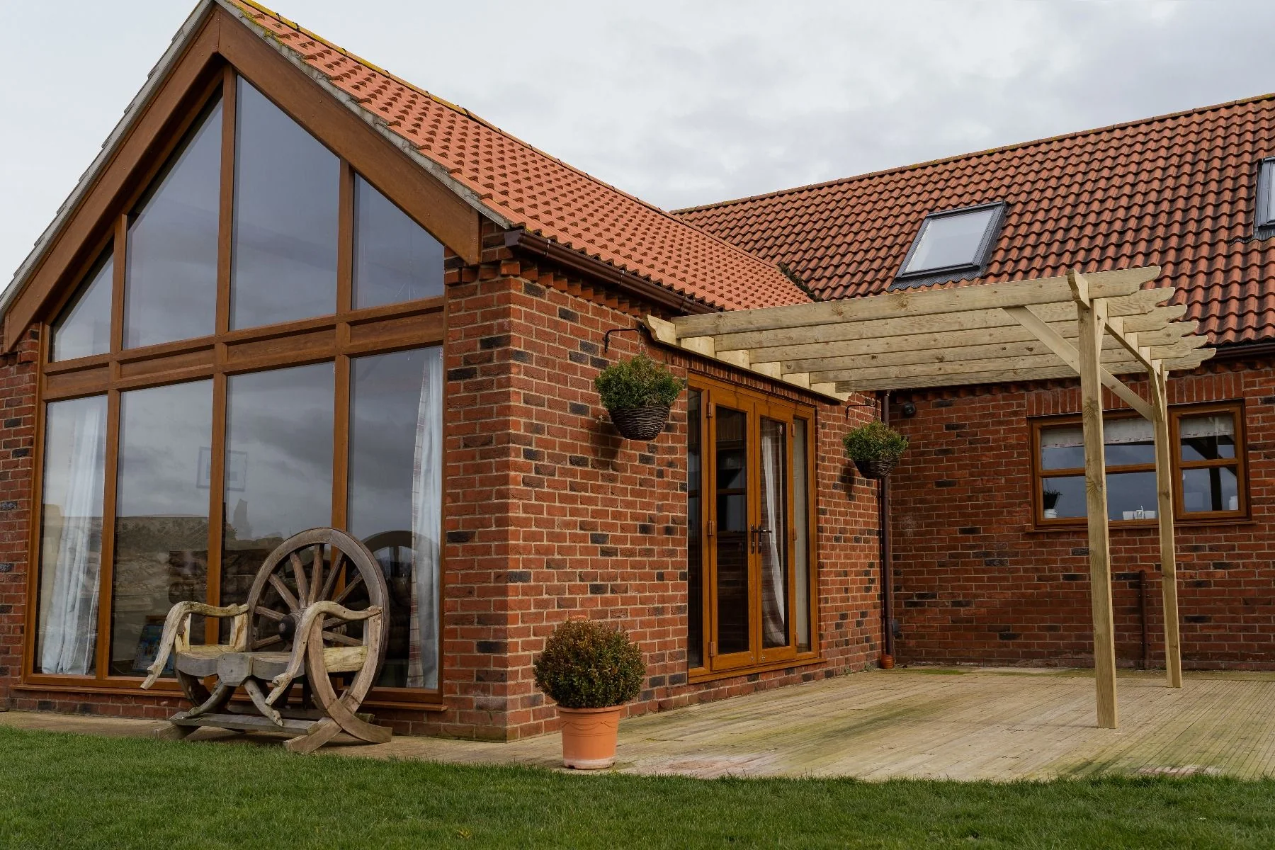 Wall Mounted Wooden Pergola Kit - Dinasty Design - Image 6