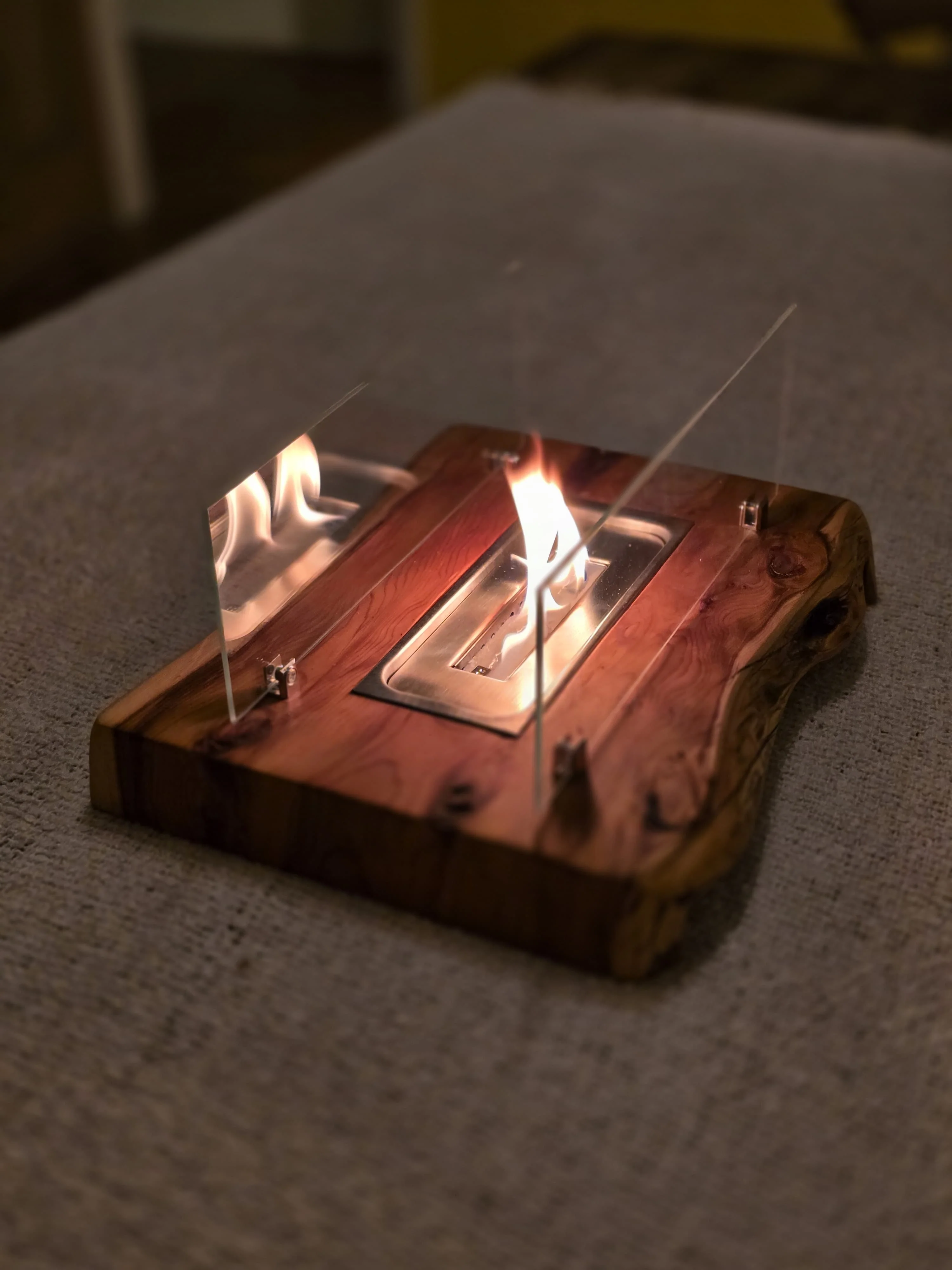 Waterfall Tabletop fireplace - Image 4