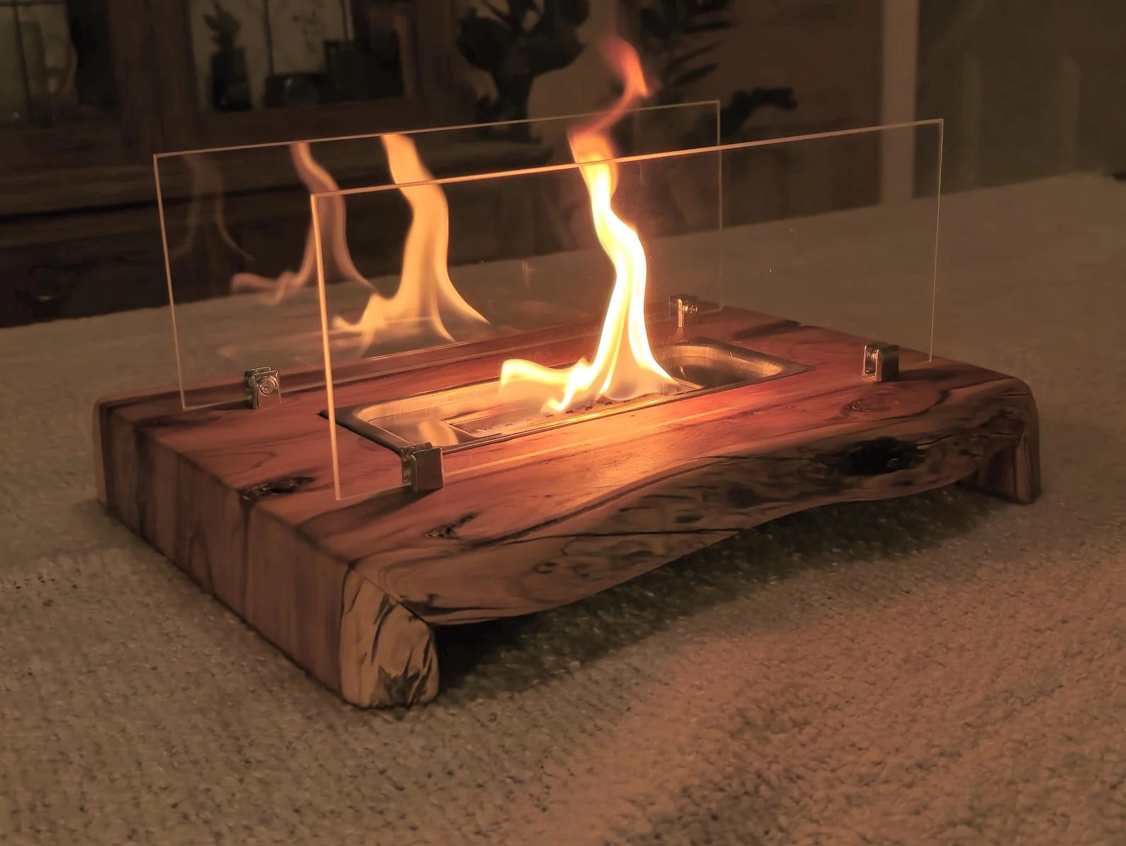 Waterfall Tabletop fireplace - Image 9