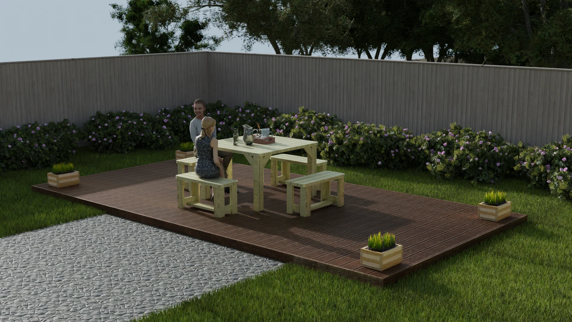 Wooden Decking Kit - Image 12