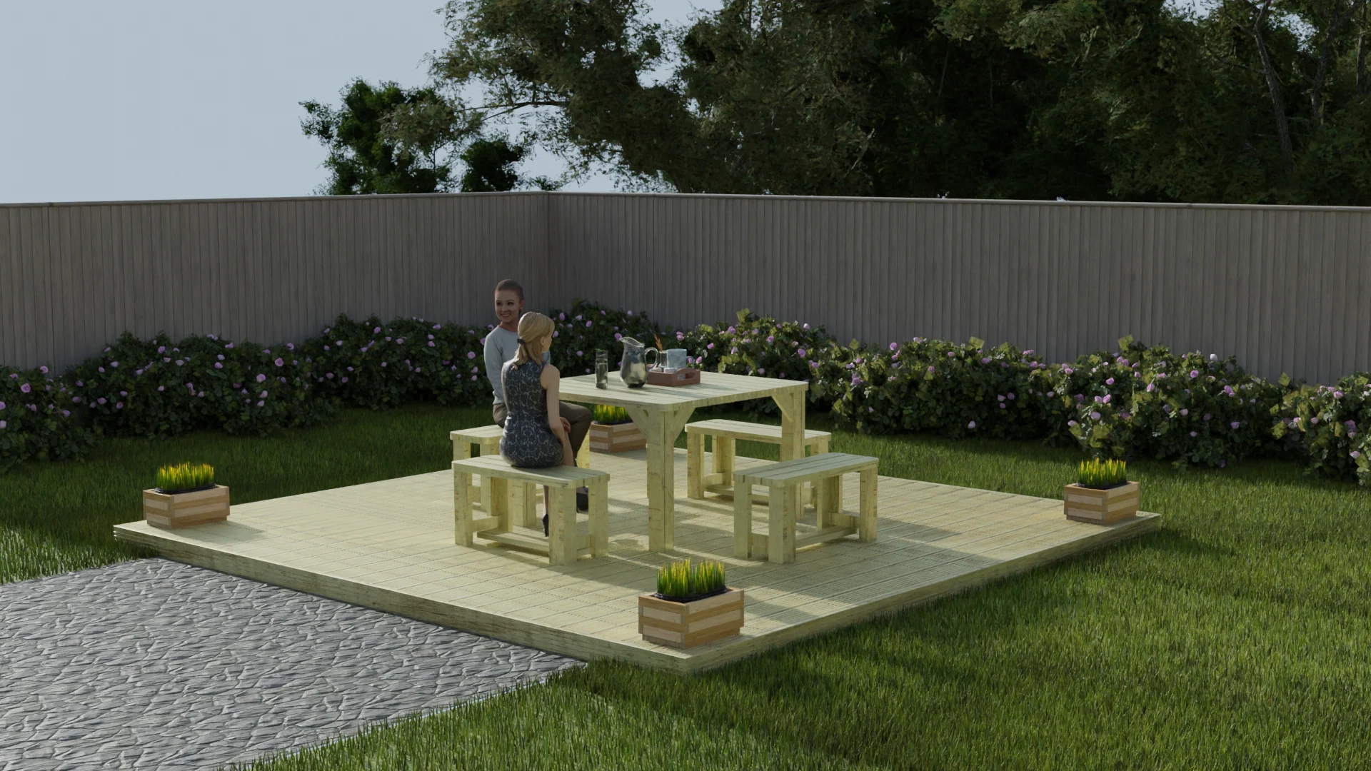 Wooden Decking Kit - Image 13