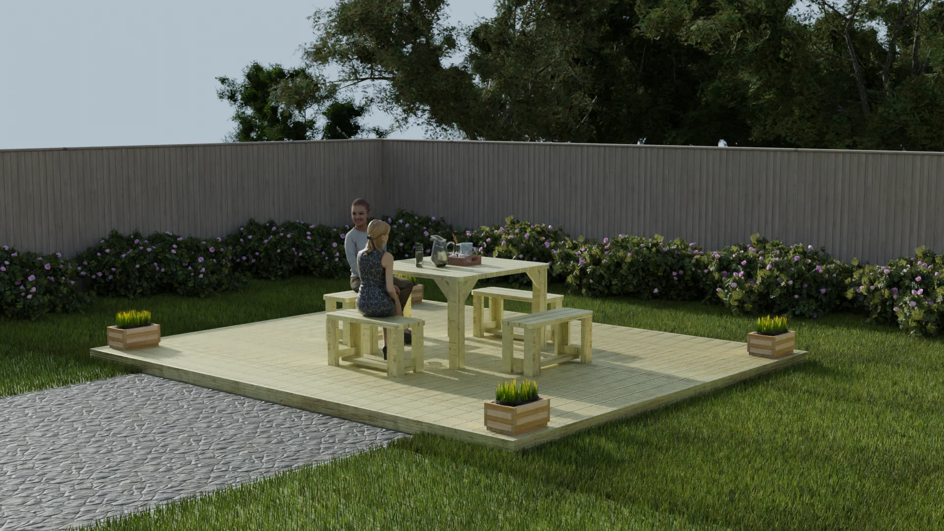 Wooden Decking Kit - Image 15