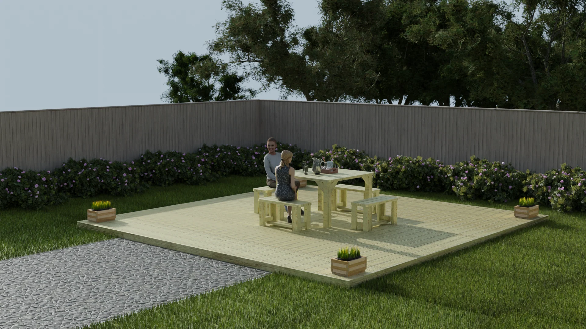 Wooden Decking Kit - Image 27