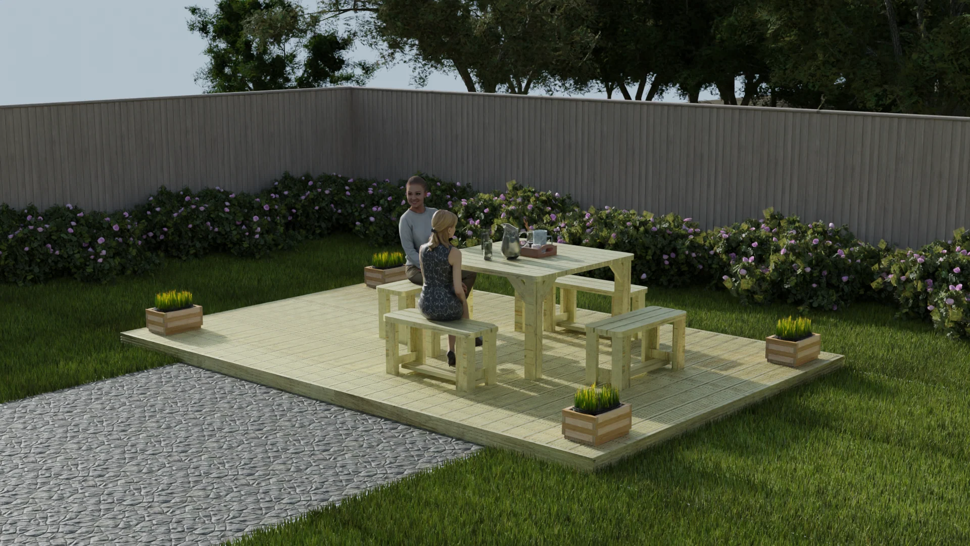 Wooden Decking Kit - Image 7